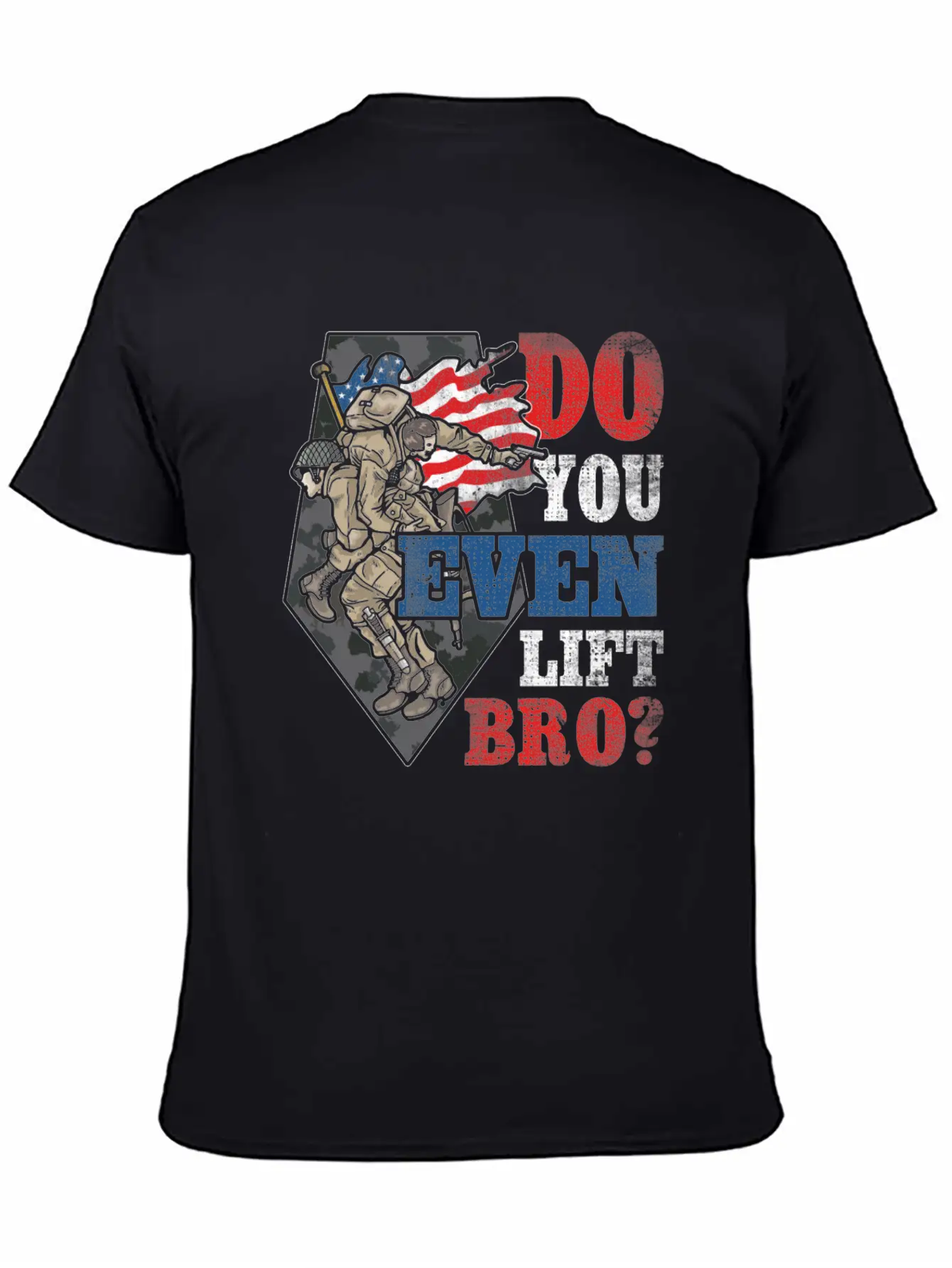 Veteran US American Flag And Combat Medic Gifts Unisex Short Sleeve Soft Cotton T-Shirt – Casual Everyday Wear