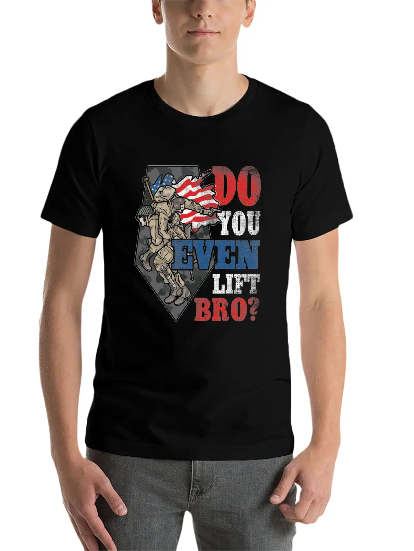Veteran US American Flag And Combat Medic Gifts Unisex Short Sleeve Soft Cotton T-Shirt – Casual Everyday Wear