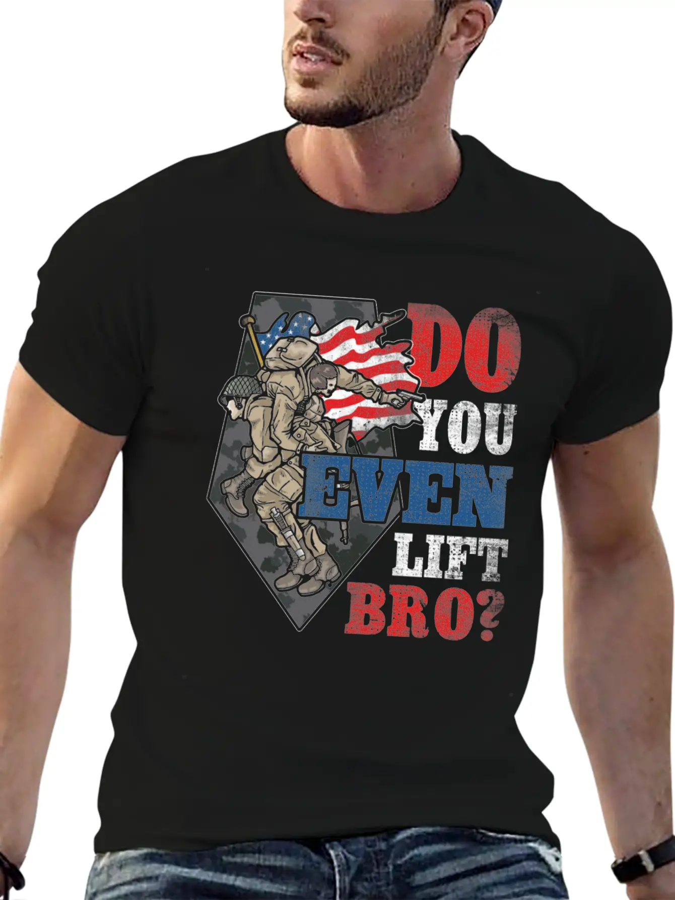 Veteran US American Flag And Combat Medic Gifts Unisex Short Sleeve Soft Cotton T-Shirt – Casual Everyday Wear