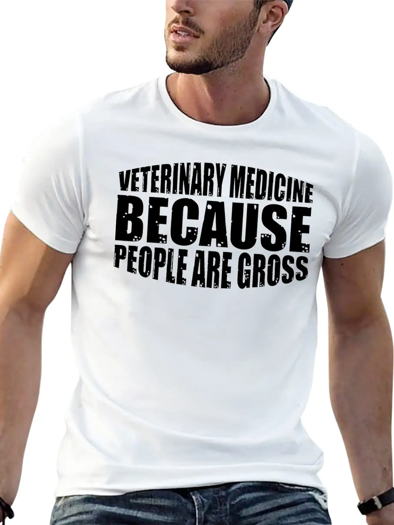 Veterinary Medicine Because People Are Gross 15 Essential Cotton Tee For Daily Outfits – Unisex Style