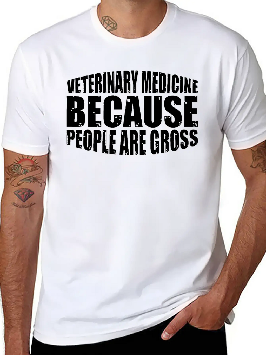 Veterinary Medicine Because People Are Gross 15 Essential Cotton Tee For Daily Outfits – Unisex Style