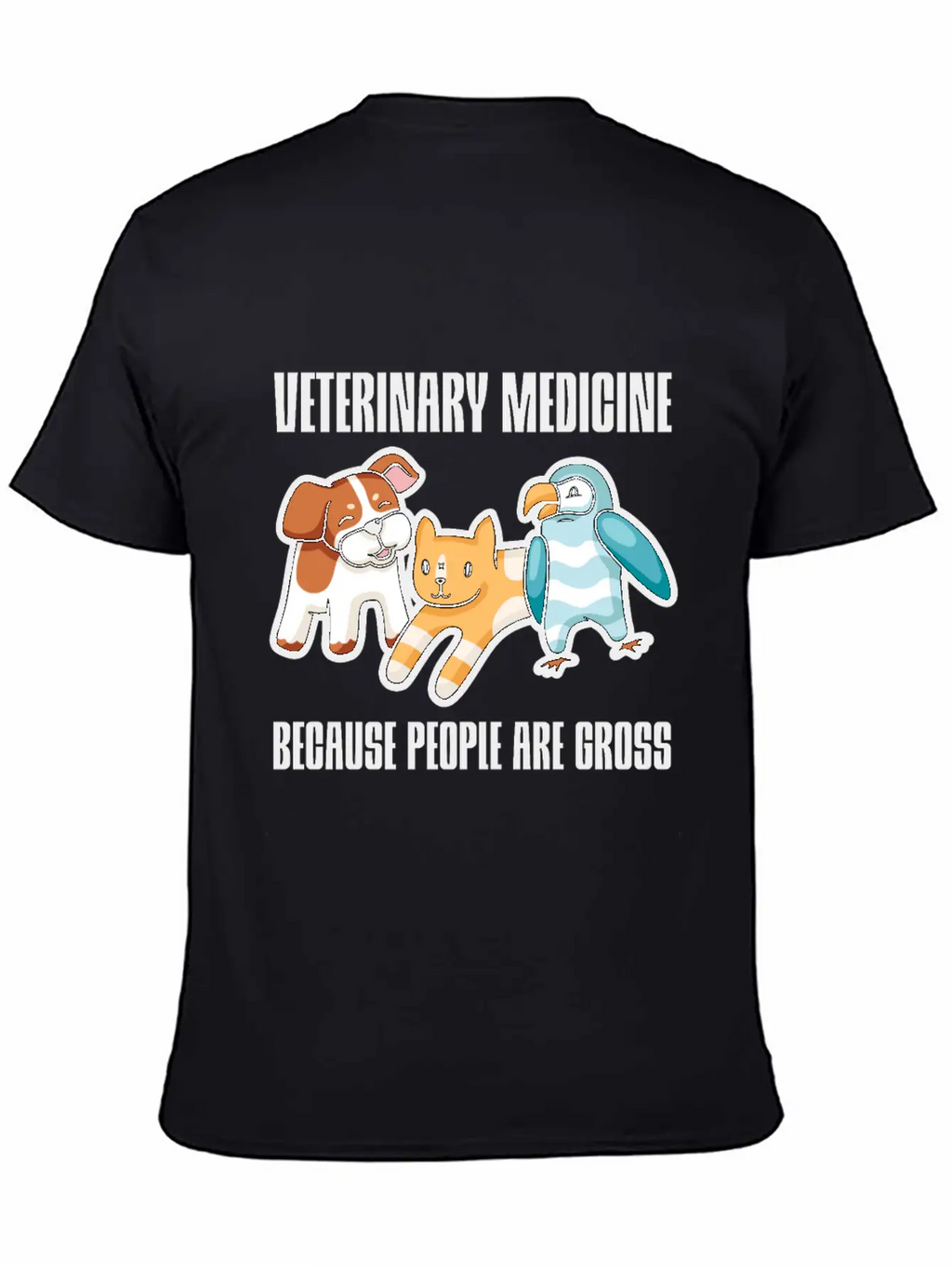 Veterinary Medicine Because People Are Gross 2 Essential Cotton Tee For Daily Outfits – Unisex Style