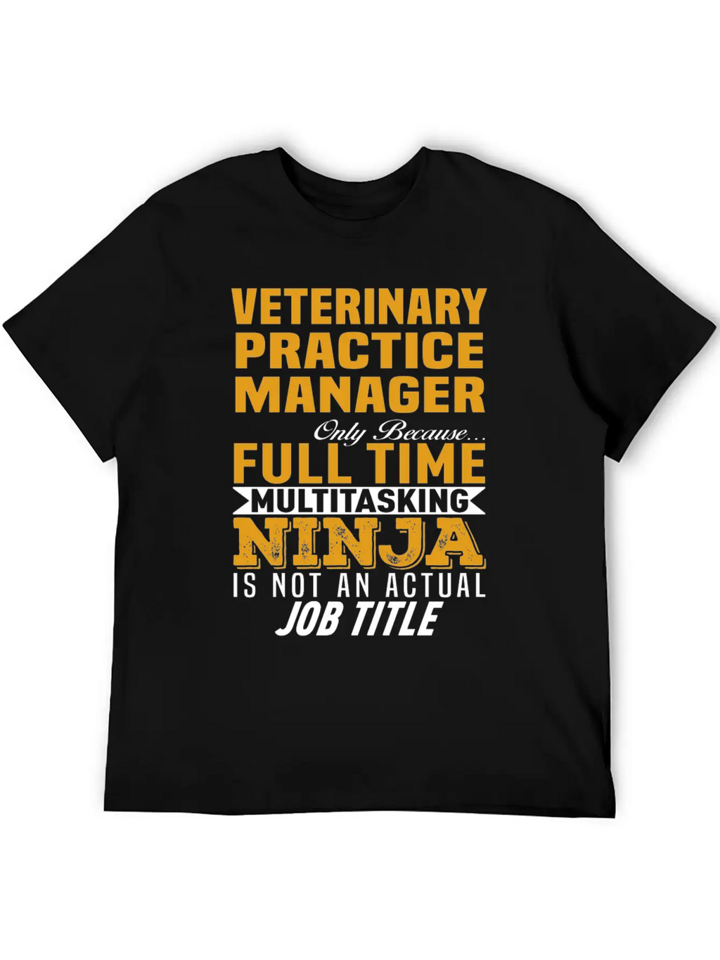 Veterinary Practice Manager Breathable Soft Cotton T-Shirt – Timeless Casual Look
