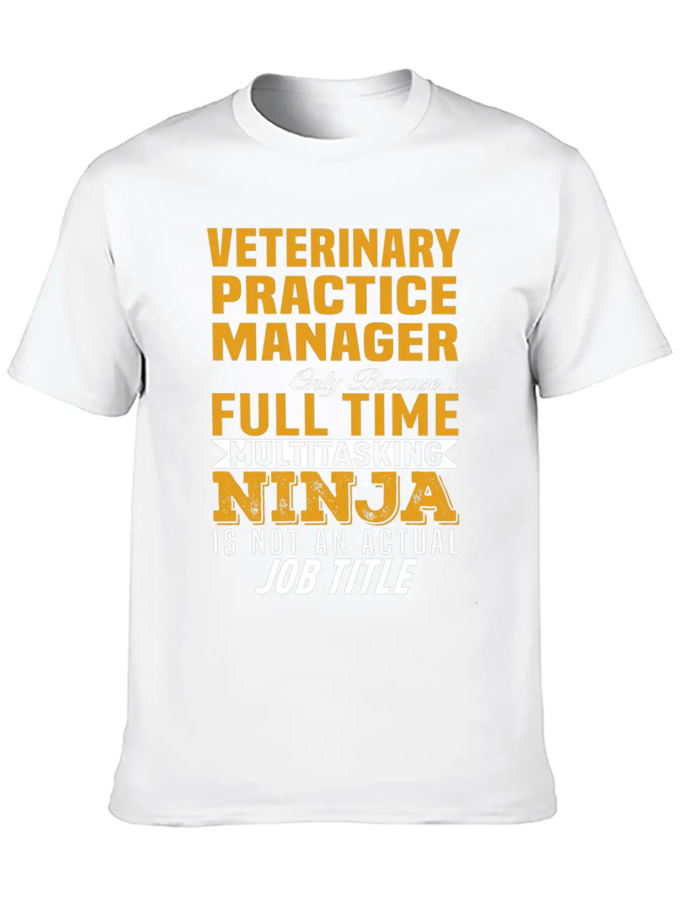 Veterinary Practice Manager Breathable Soft Cotton T-Shirt – Timeless Casual Look