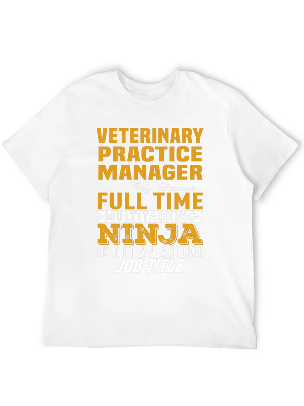 Veterinary Practice Manager Breathable Soft Cotton T-Shirt – Timeless Casual Look