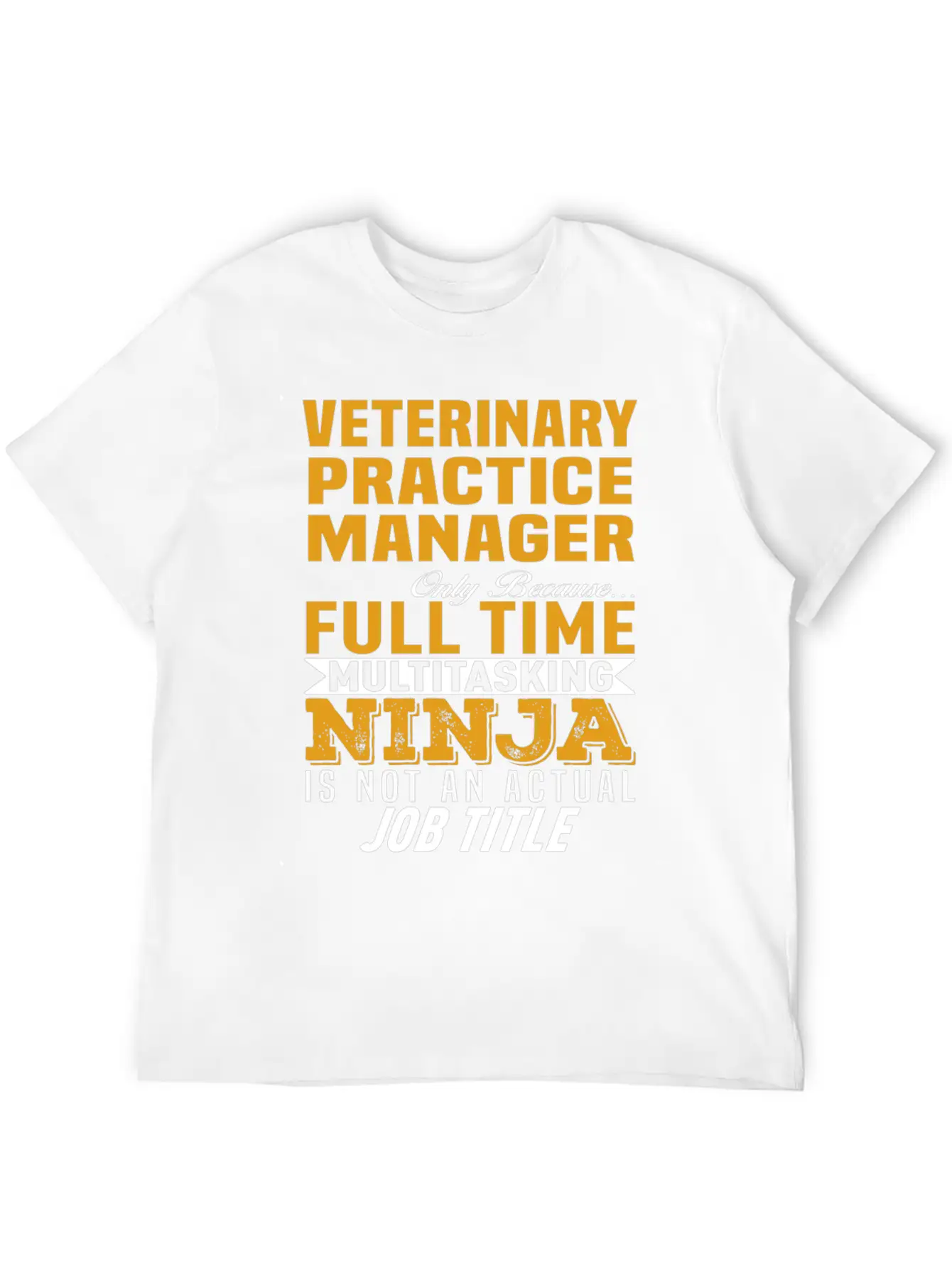 Veterinary Practice Manager Breathable Soft Cotton T-Shirt – Timeless Casual Look