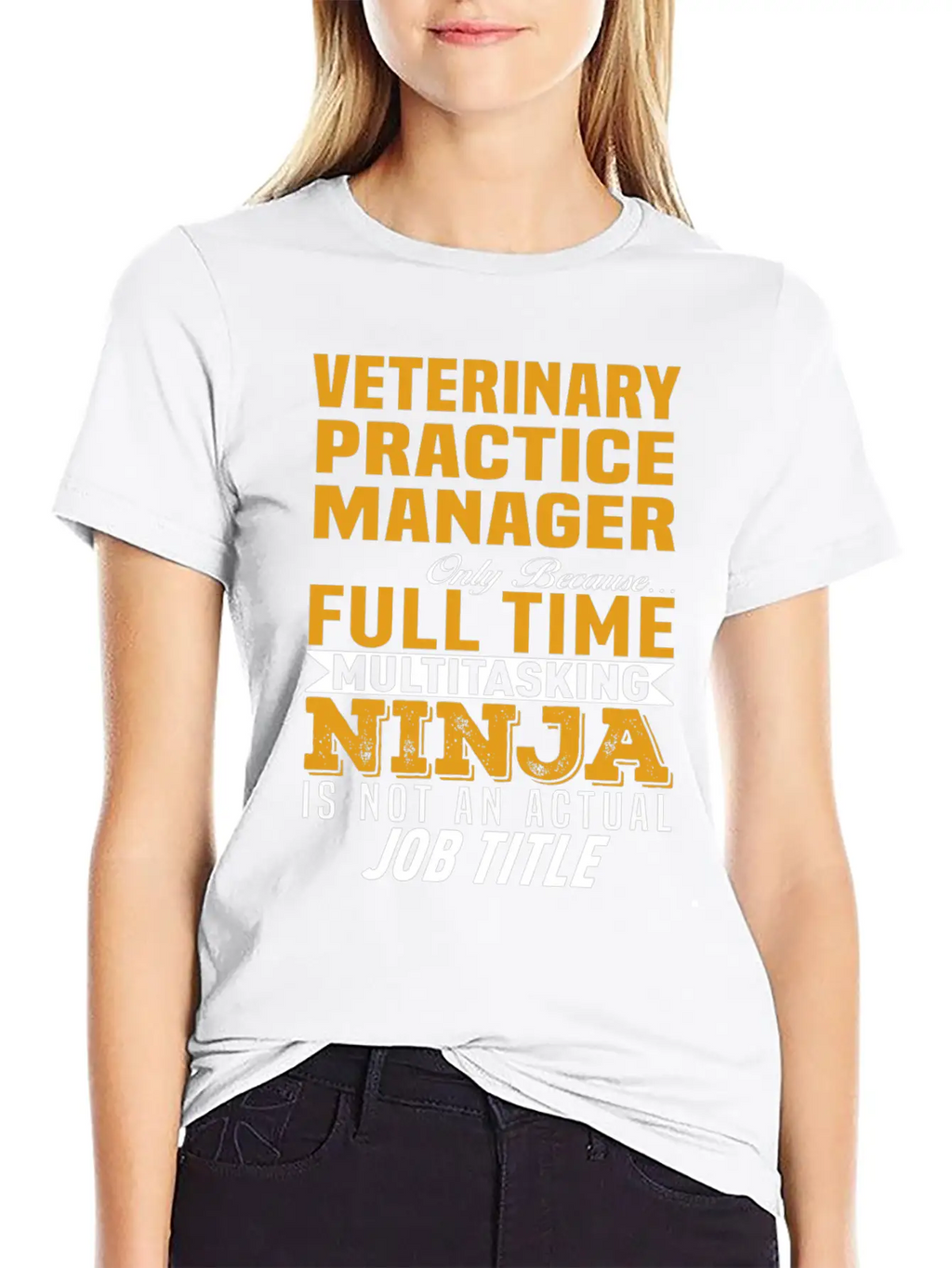 Veterinary Practice Manager Breathable Soft Cotton T-Shirt – Timeless Casual Look