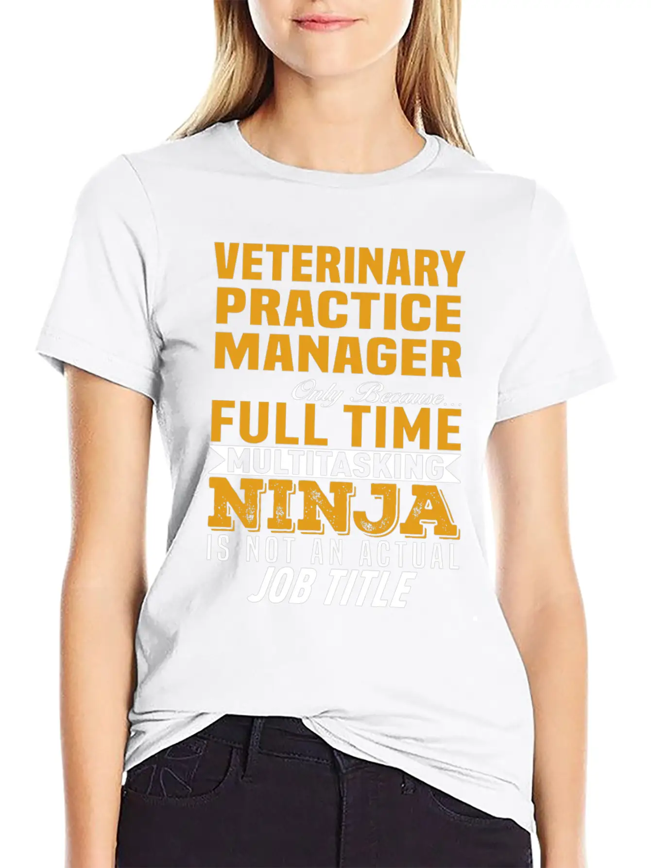 Veterinary Practice Manager Breathable Soft Cotton T-Shirt – Timeless Casual Look