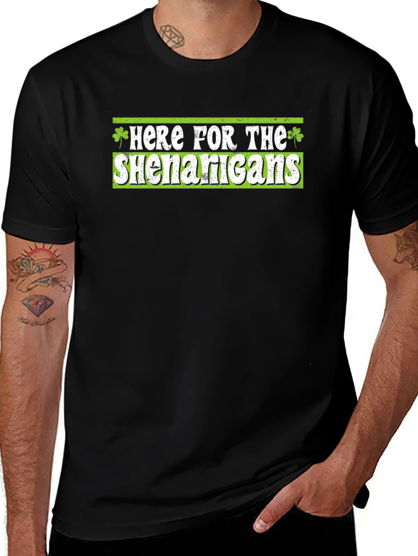 St. Patricks Day Here for the Shenanigans T-Shirt