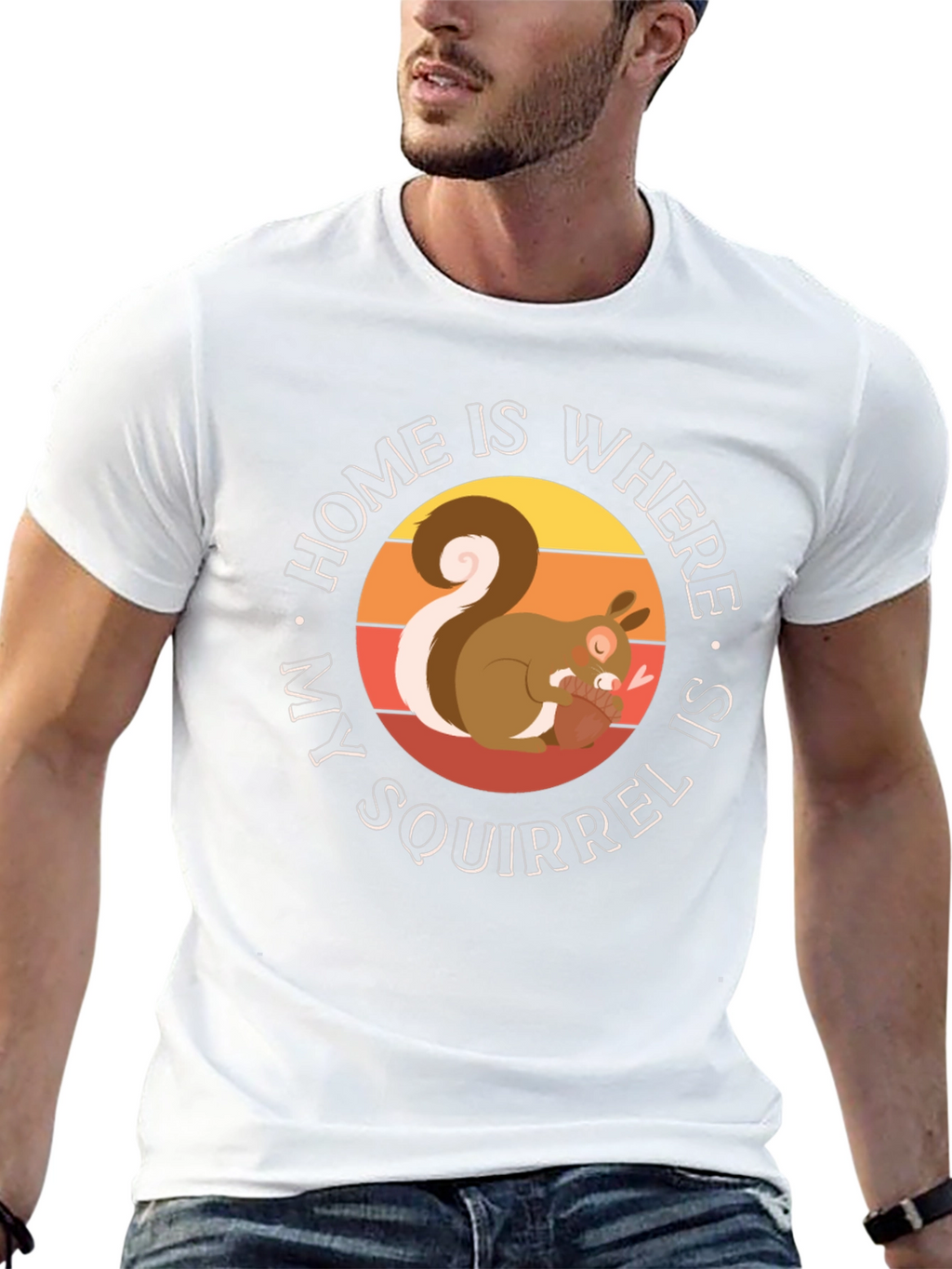 Home is Where My Squirrel is T-Shirt