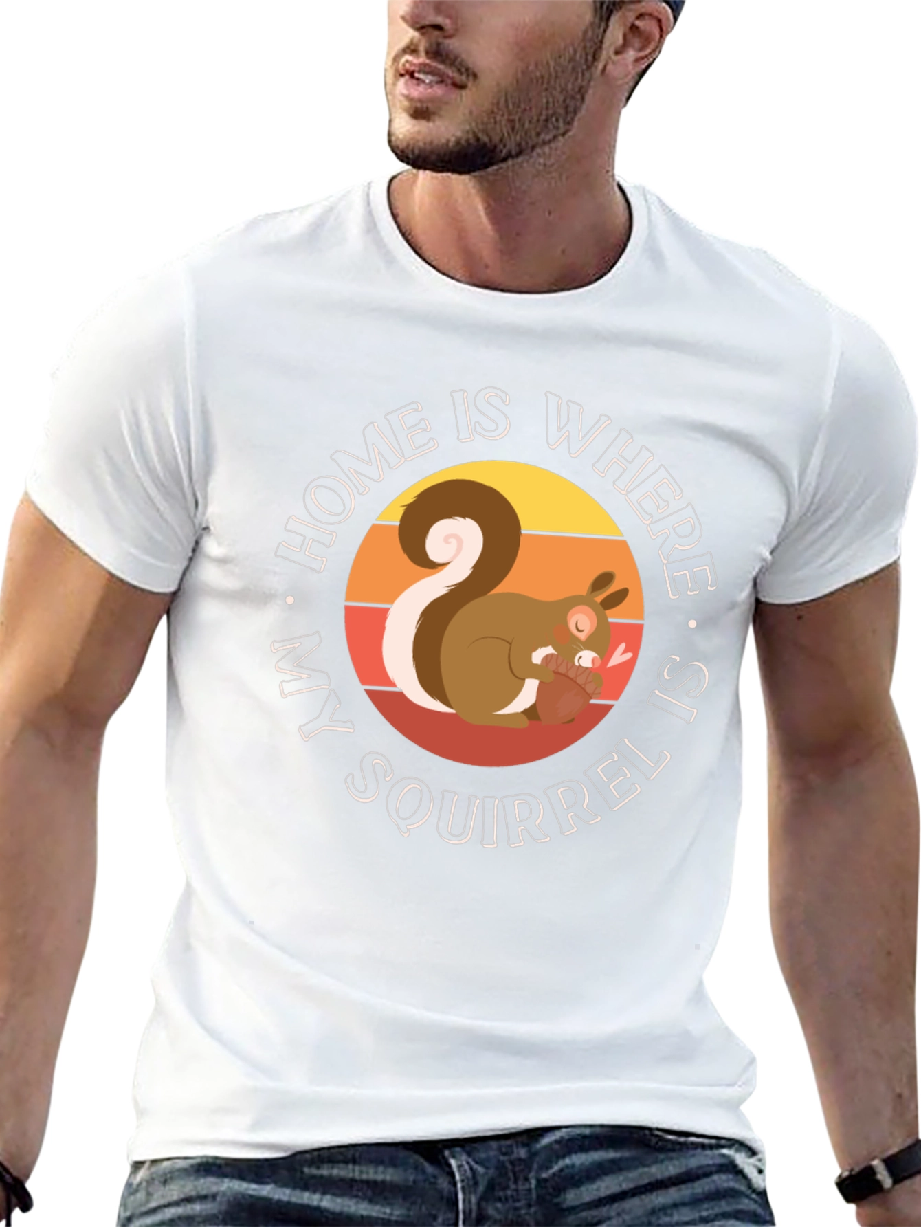 Home is Where My Squirrel is T-Shirt