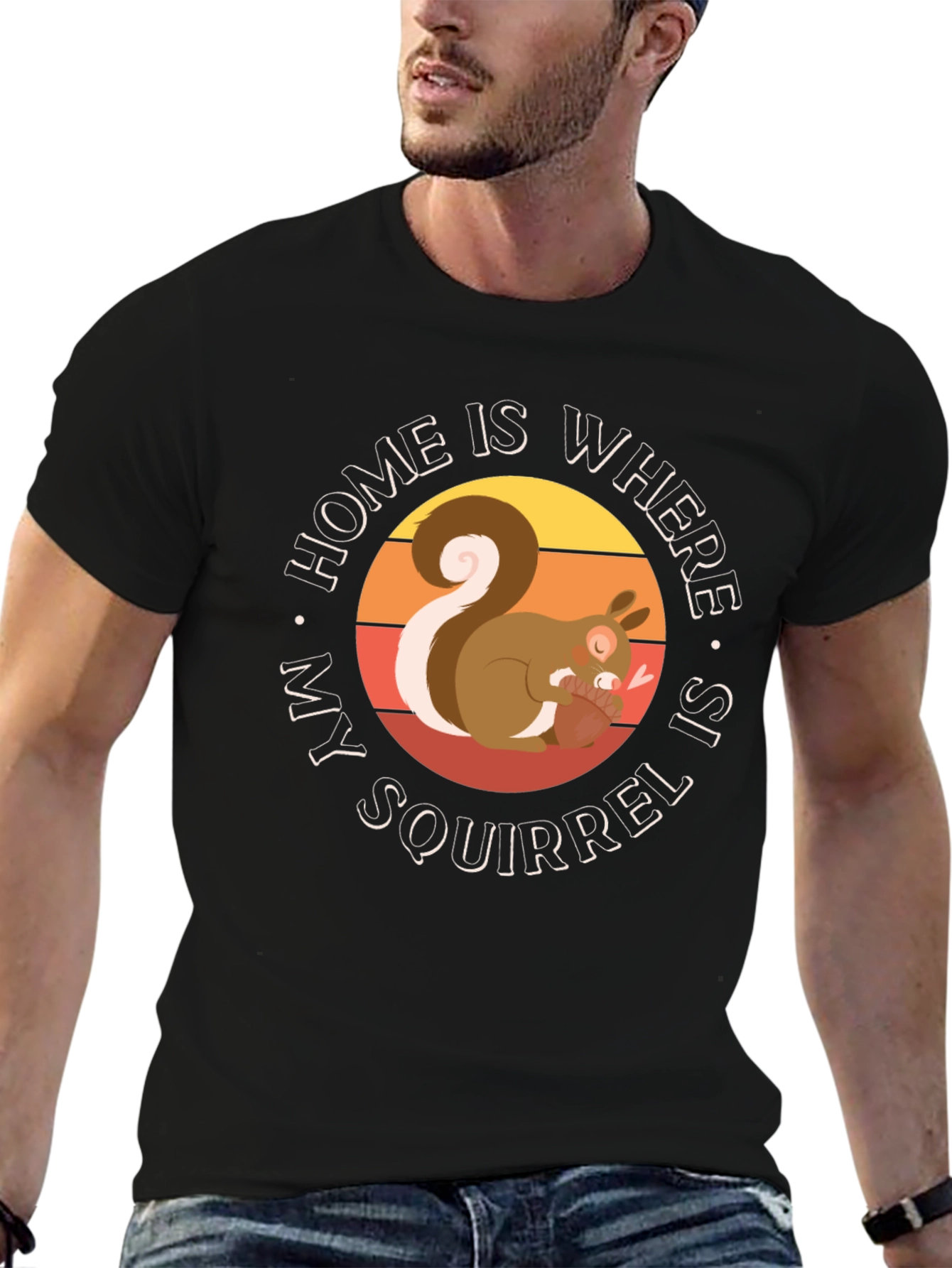 Home is Where My Squirrel is T-Shirt