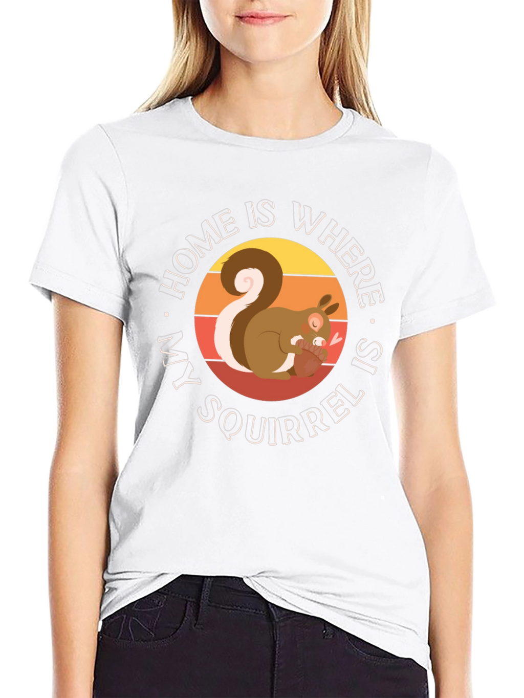 Home is Where My Squirrel is T-Shirt