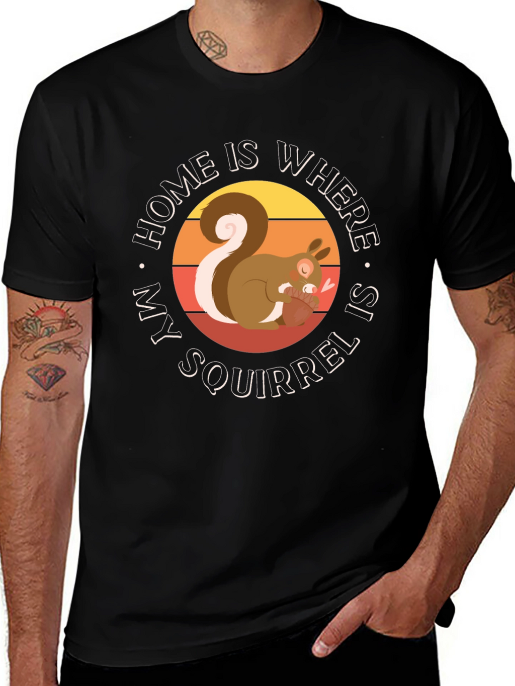 Home is Where My Squirrel is T-Shirt