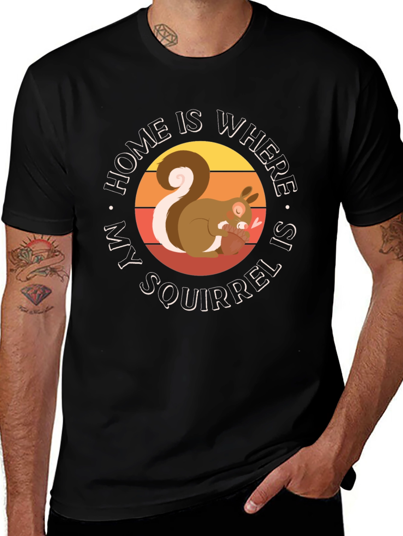 Home is Where My Squirrel is T-Shirt