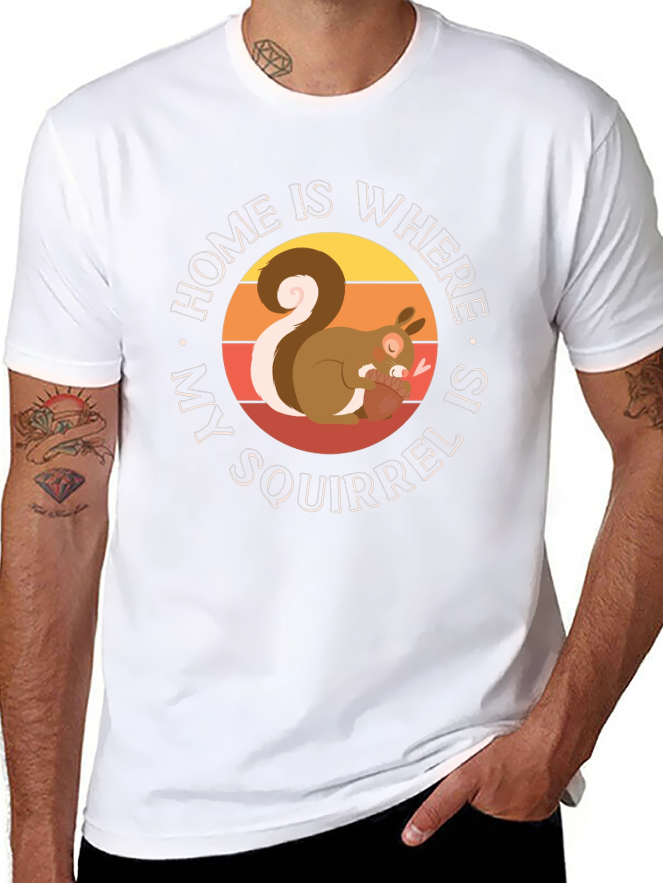 Home is Where My Squirrel is T-Shirt