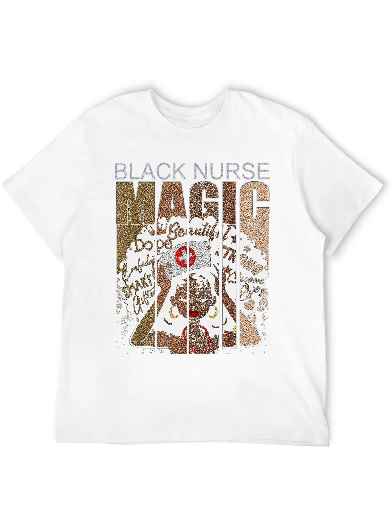 Black Nurse Magic T-Shirt