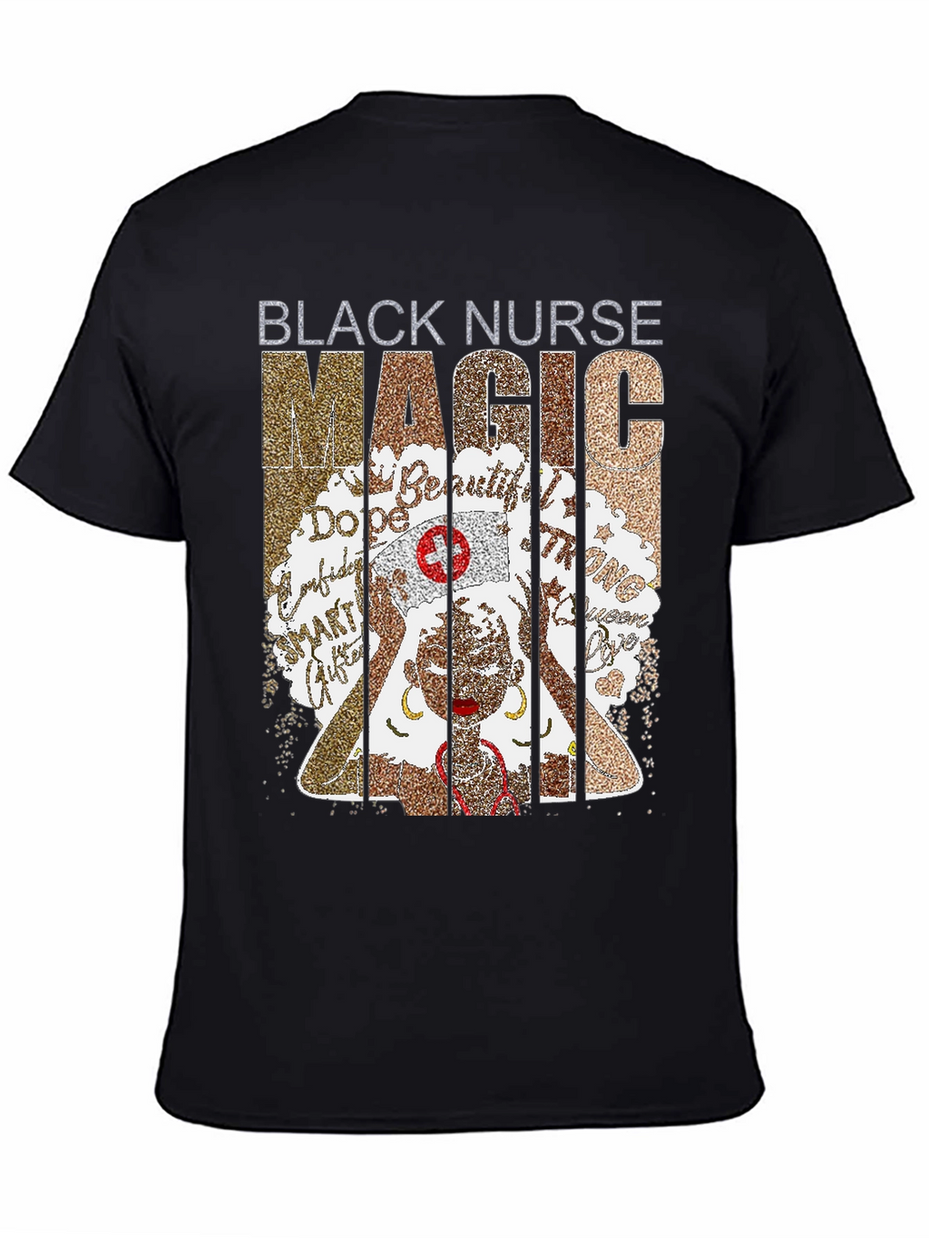 Black Nurse Magic T-Shirt