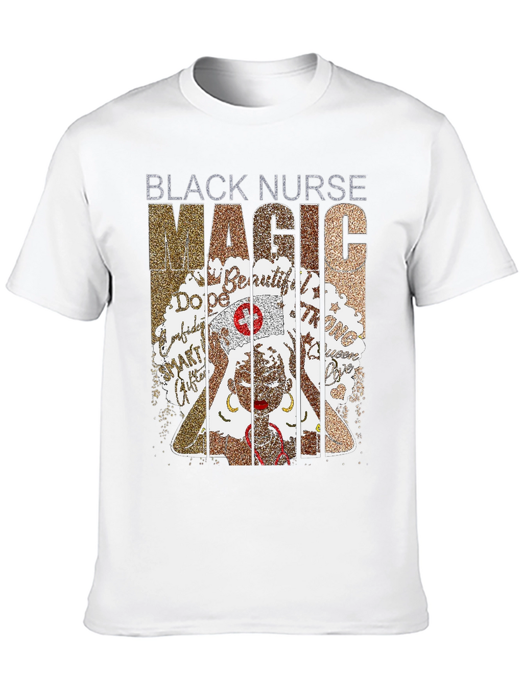 Black Nurse Magic T-Shirt