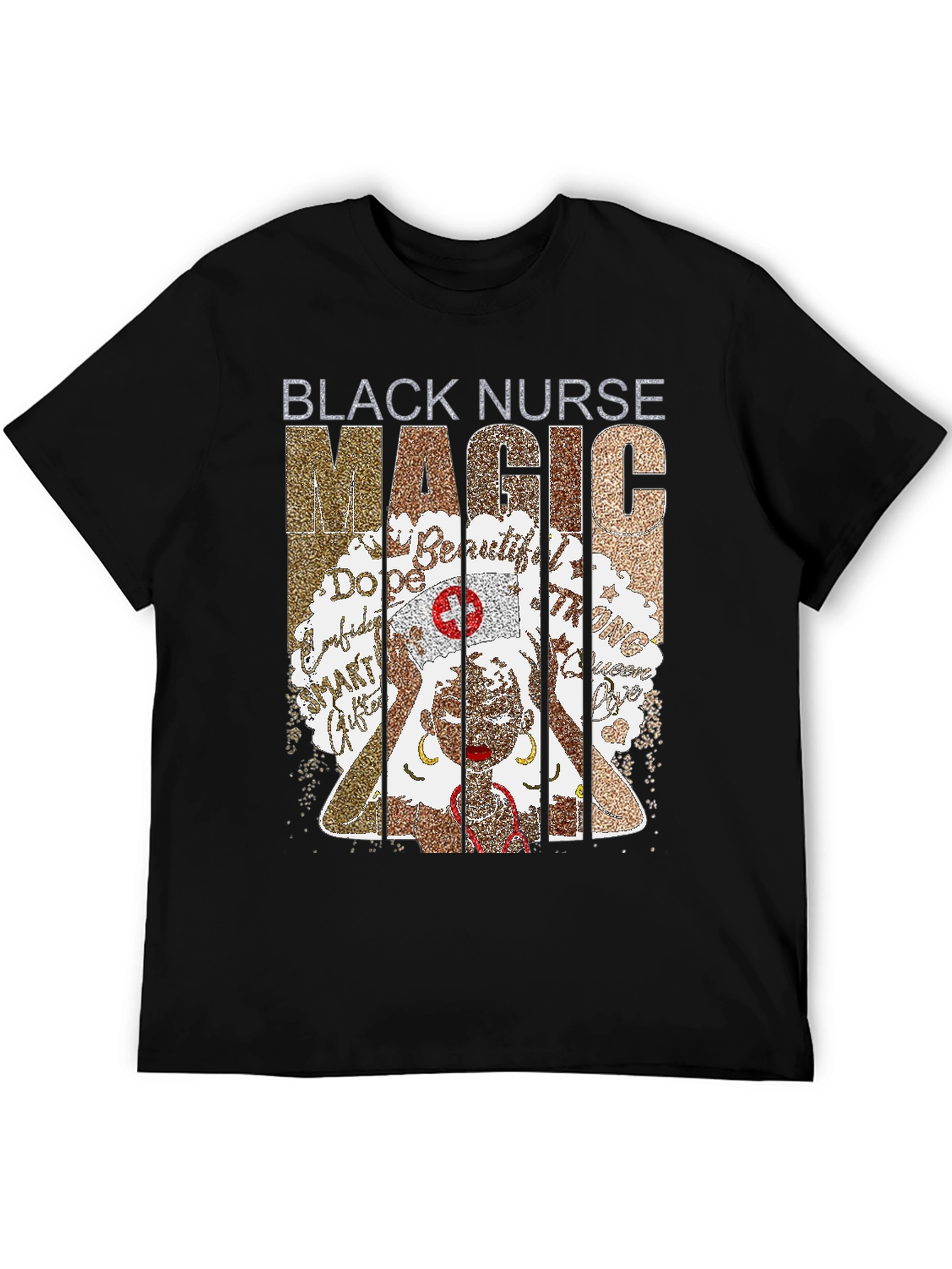 Black Nurse Magic T-Shirt