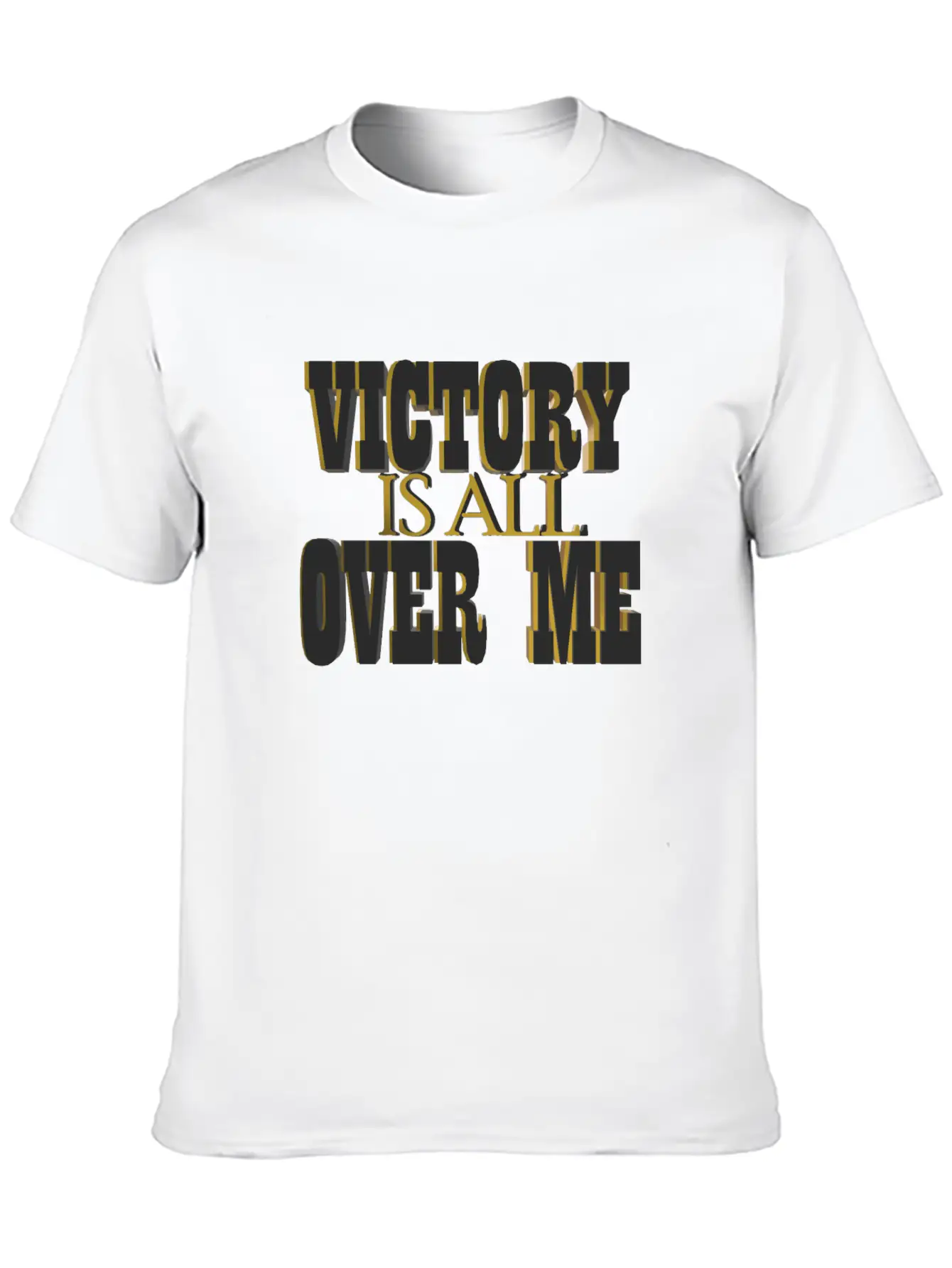 VICTORY Essential Cotton Tee For Daily Outfits – Unisex Style