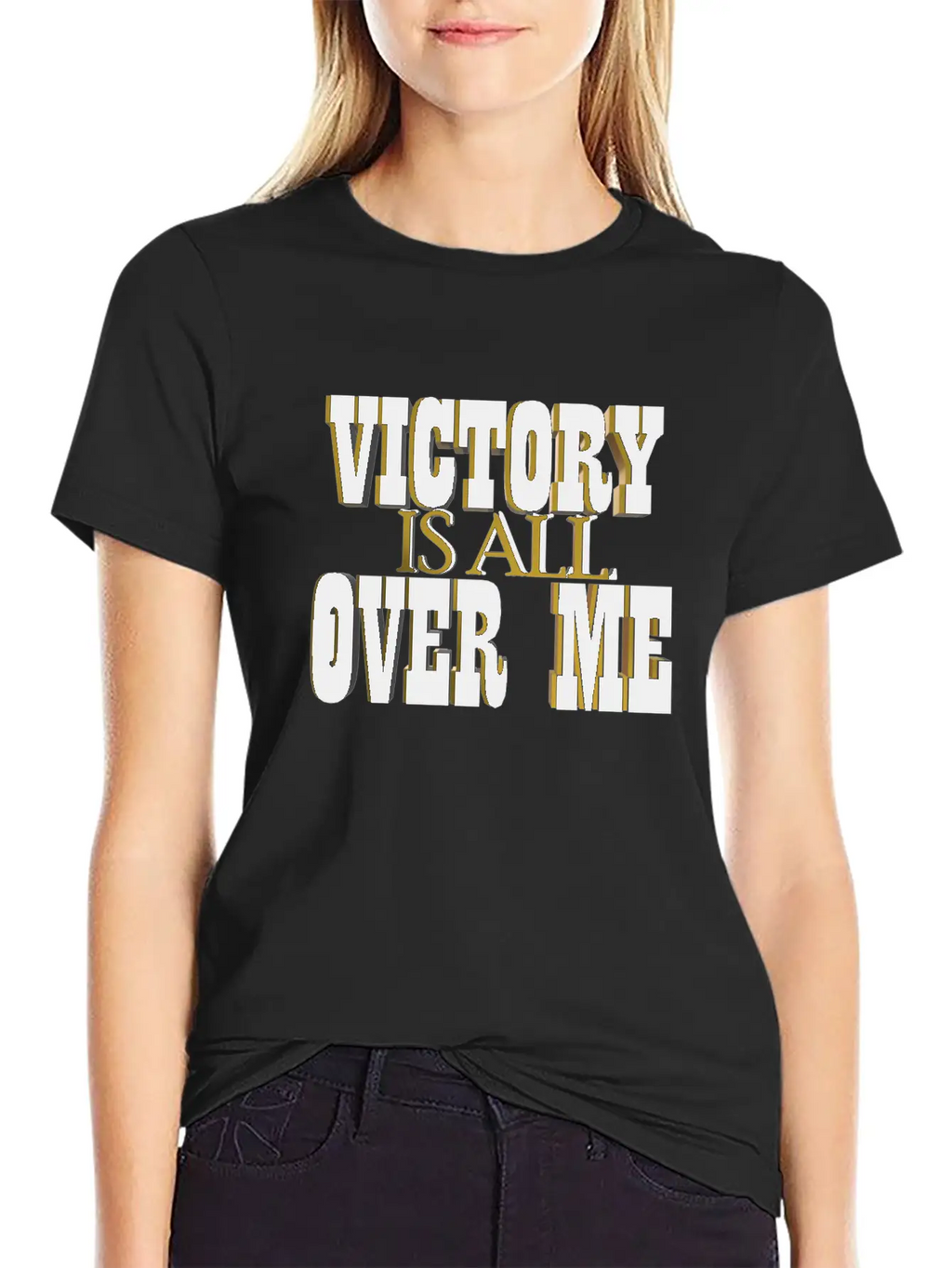 VICTORY Essential Cotton Tee For Daily Outfits – Unisex Style