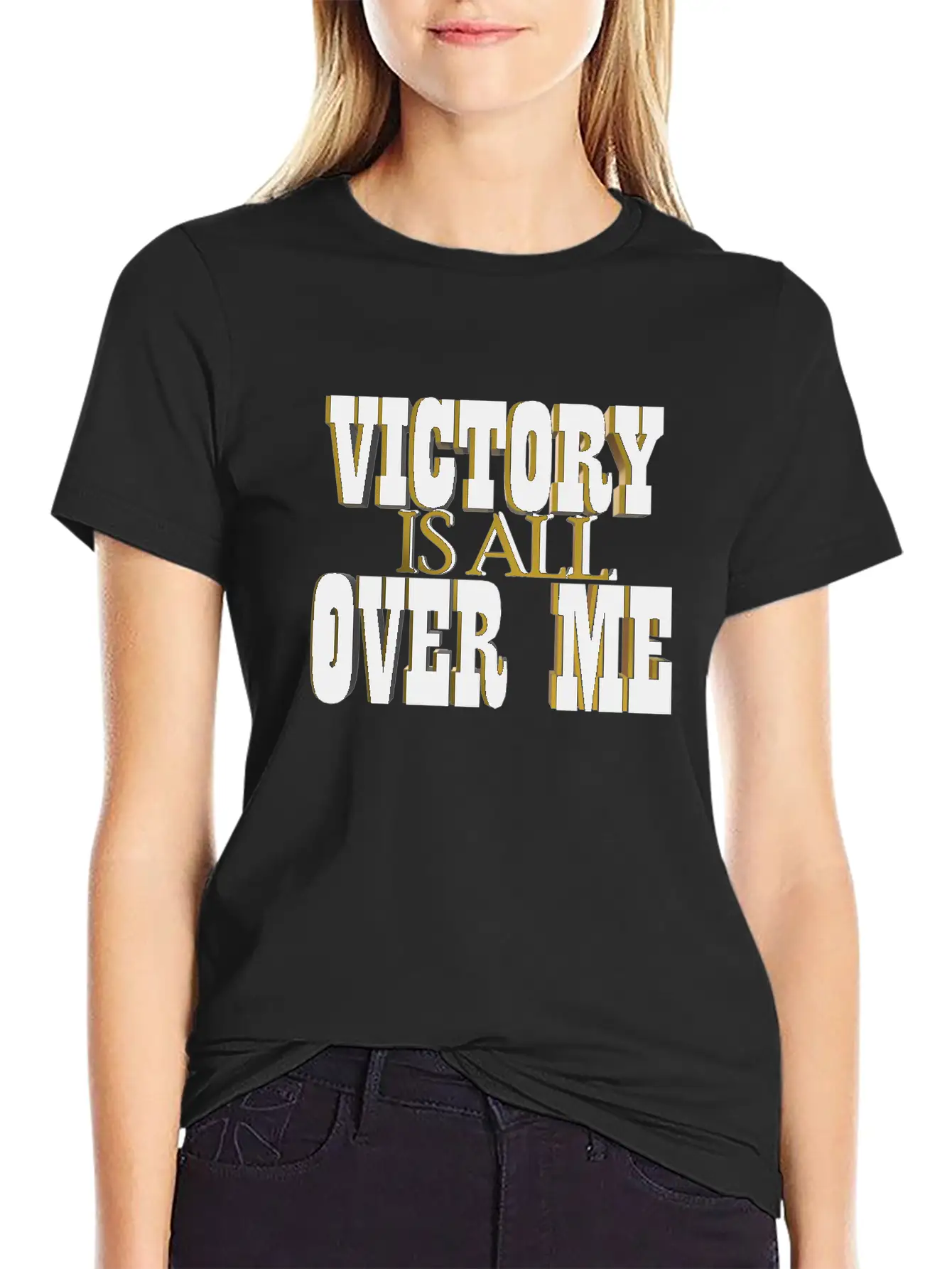 VICTORY Essential Cotton Tee For Daily Outfits – Unisex Style