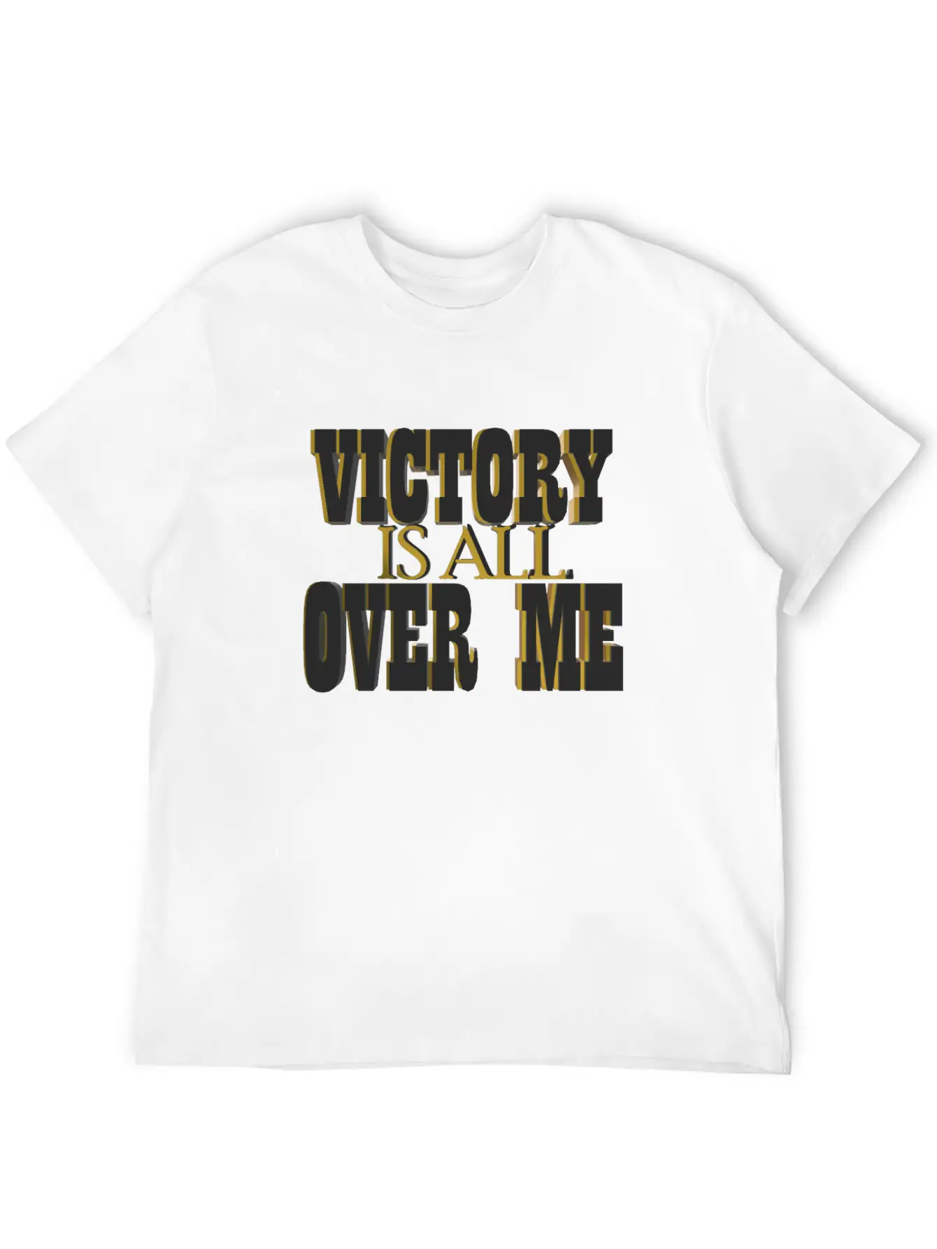 VICTORY Essential Cotton Tee For Daily Outfits – Unisex Style