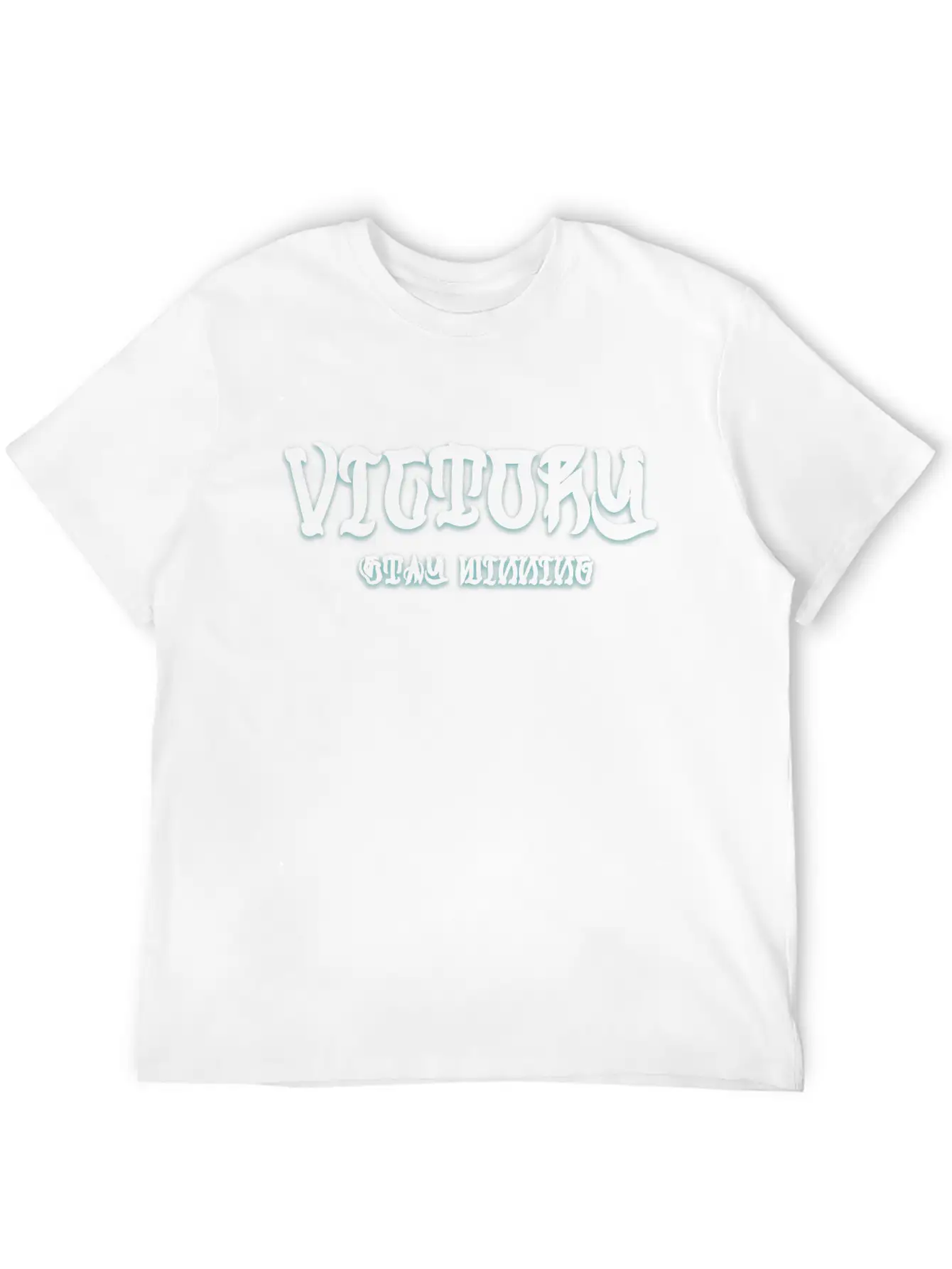 VICTORY GLOW Unisex Short Sleeve Soft Cotton T-Shirt – Casual Everyday Wear