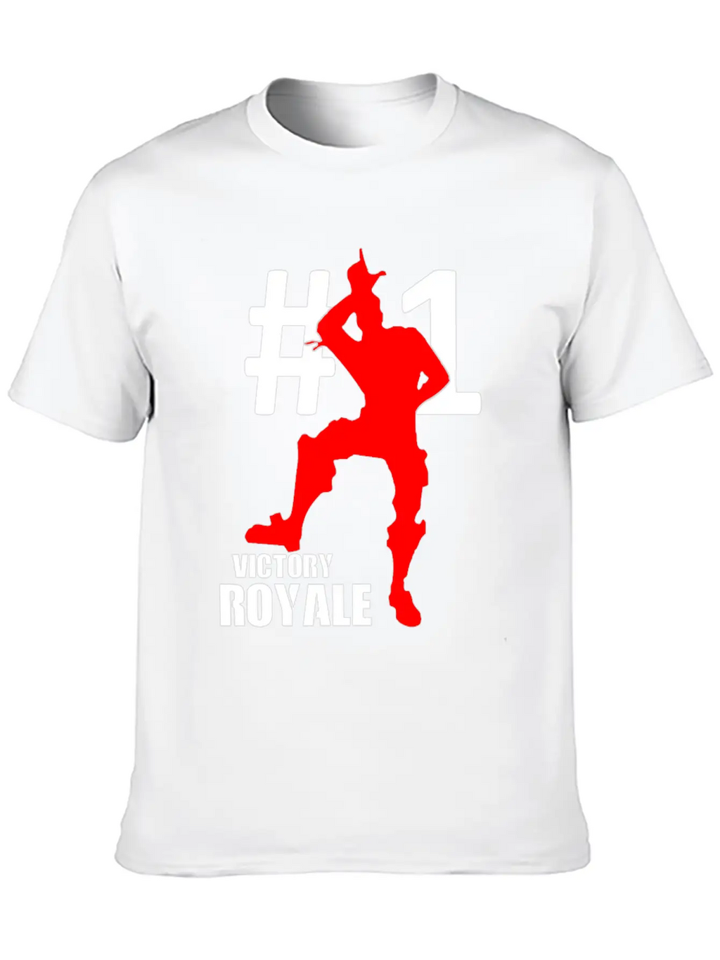 Victory Royale Battle Gaming Unisex Short Sleeve Soft Cotton T-Shirt – Casual Everyday Wear