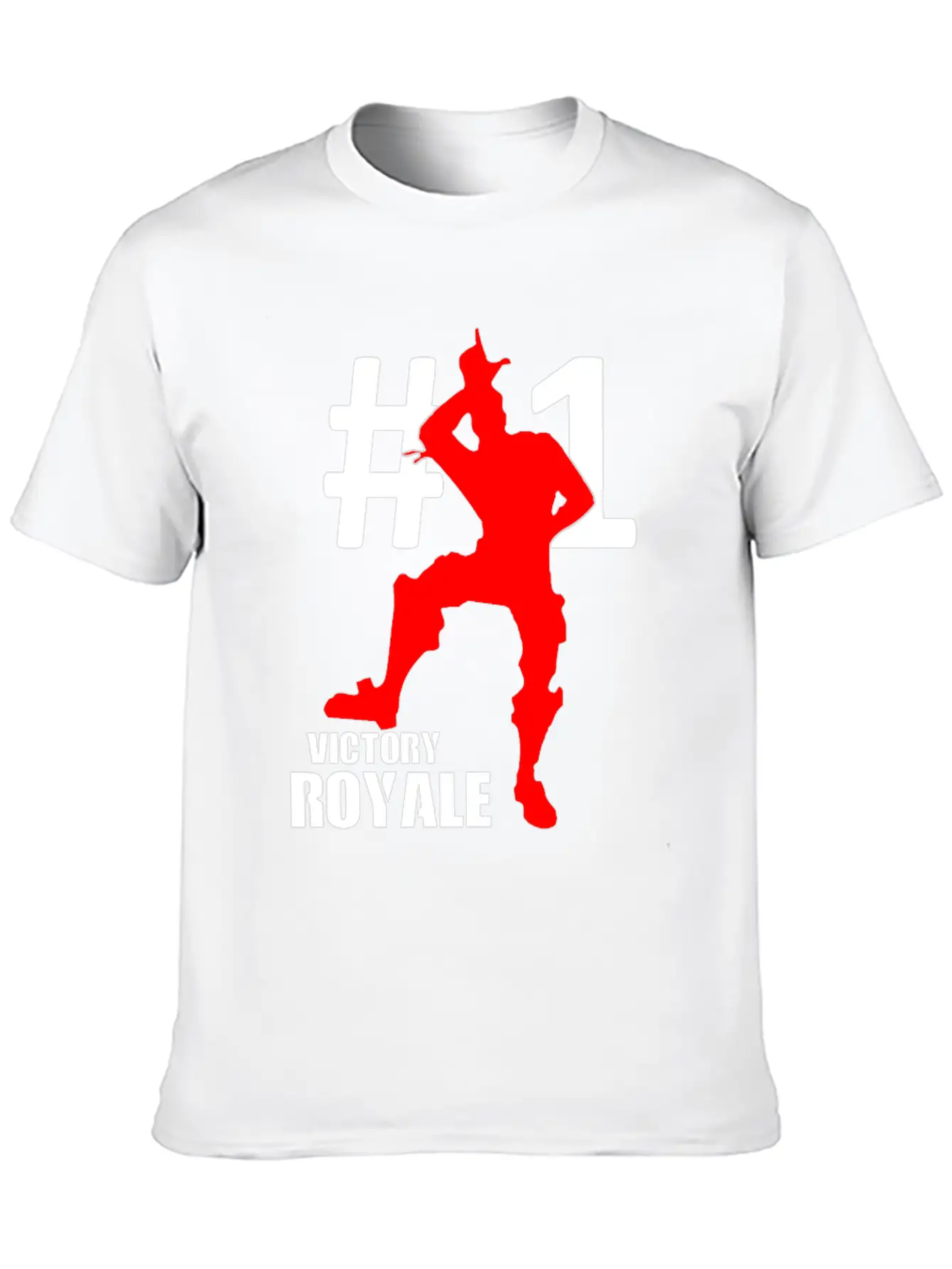 Victory Royale Battle Gaming Unisex Short Sleeve Soft Cotton T-Shirt – Casual Everyday Wear
