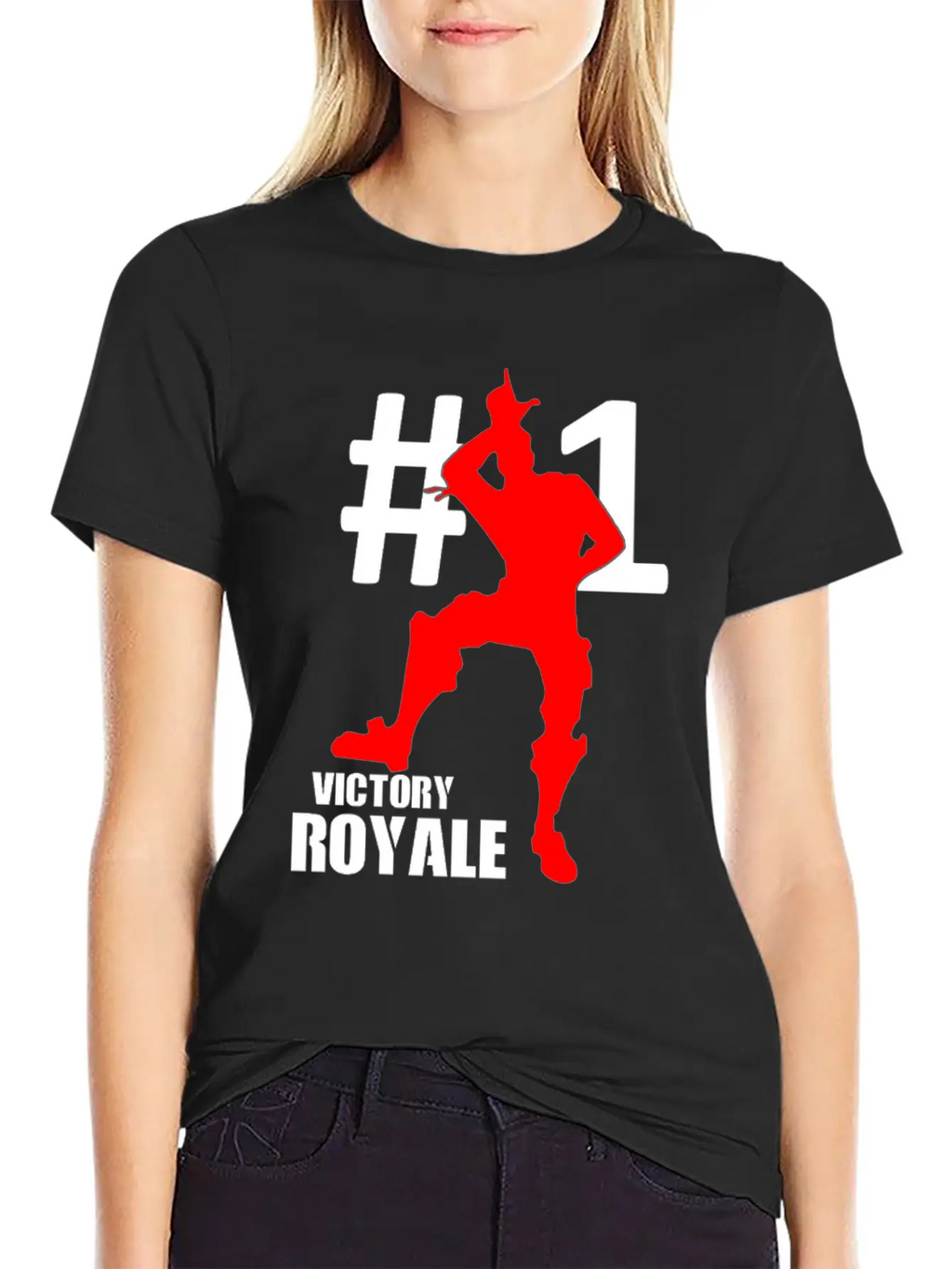 Victory Royale Battle Gaming Unisex Short Sleeve Soft Cotton T-Shirt – Casual Everyday Wear