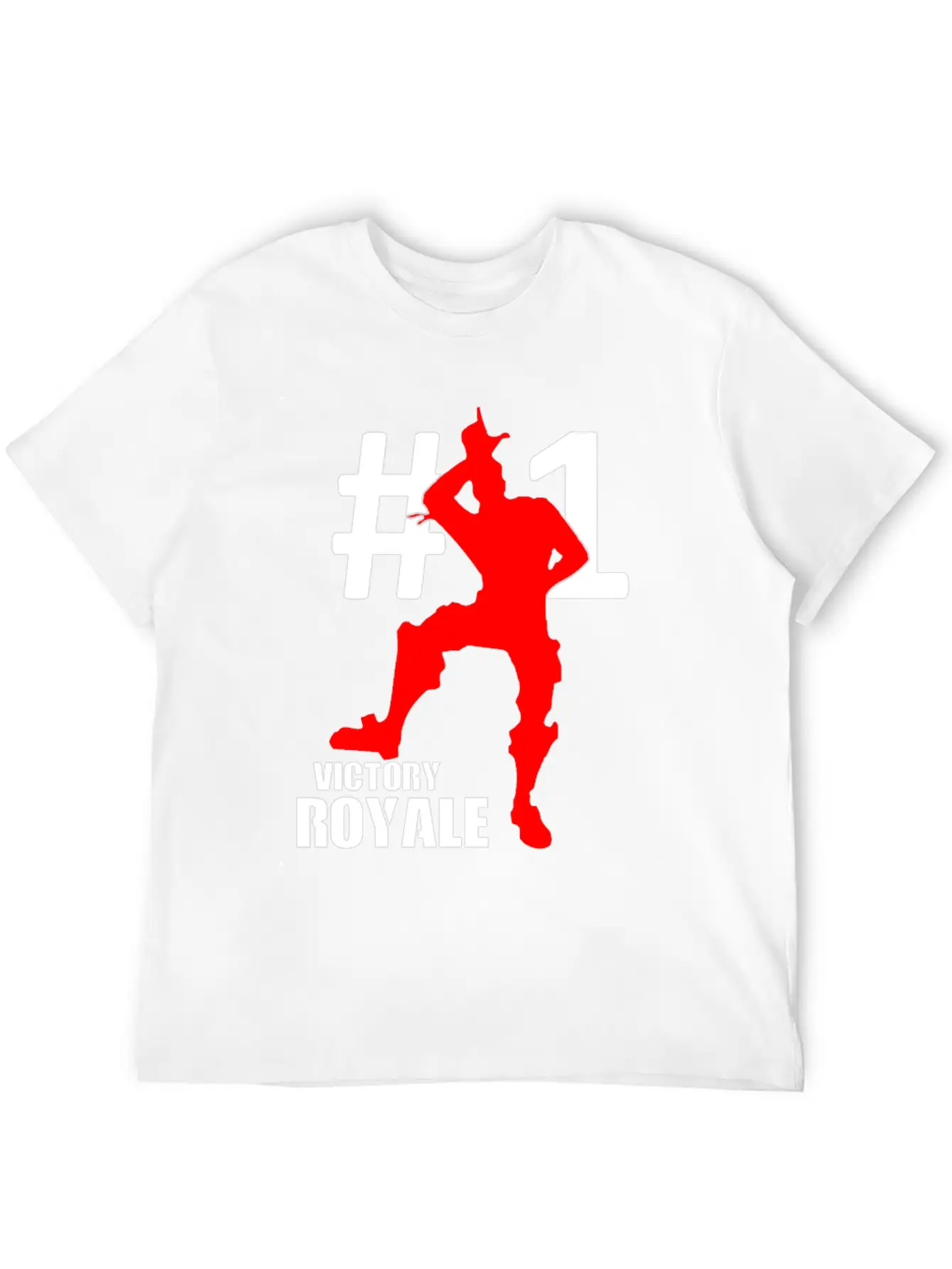 Victory Royale Battle Gaming Unisex Short Sleeve Soft Cotton T-Shirt – Casual Everyday Wear