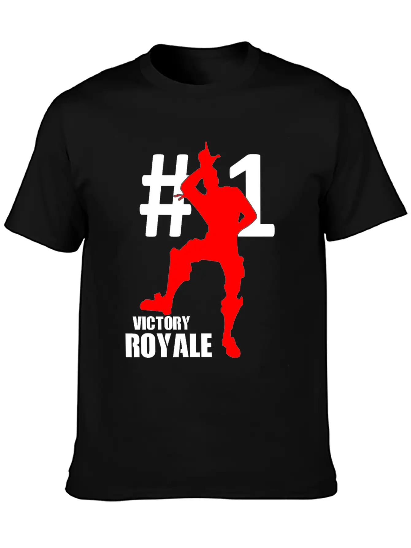 Victory Royale Battle Gaming Unisex Short Sleeve Soft Cotton T-Shirt – Casual Everyday Wear