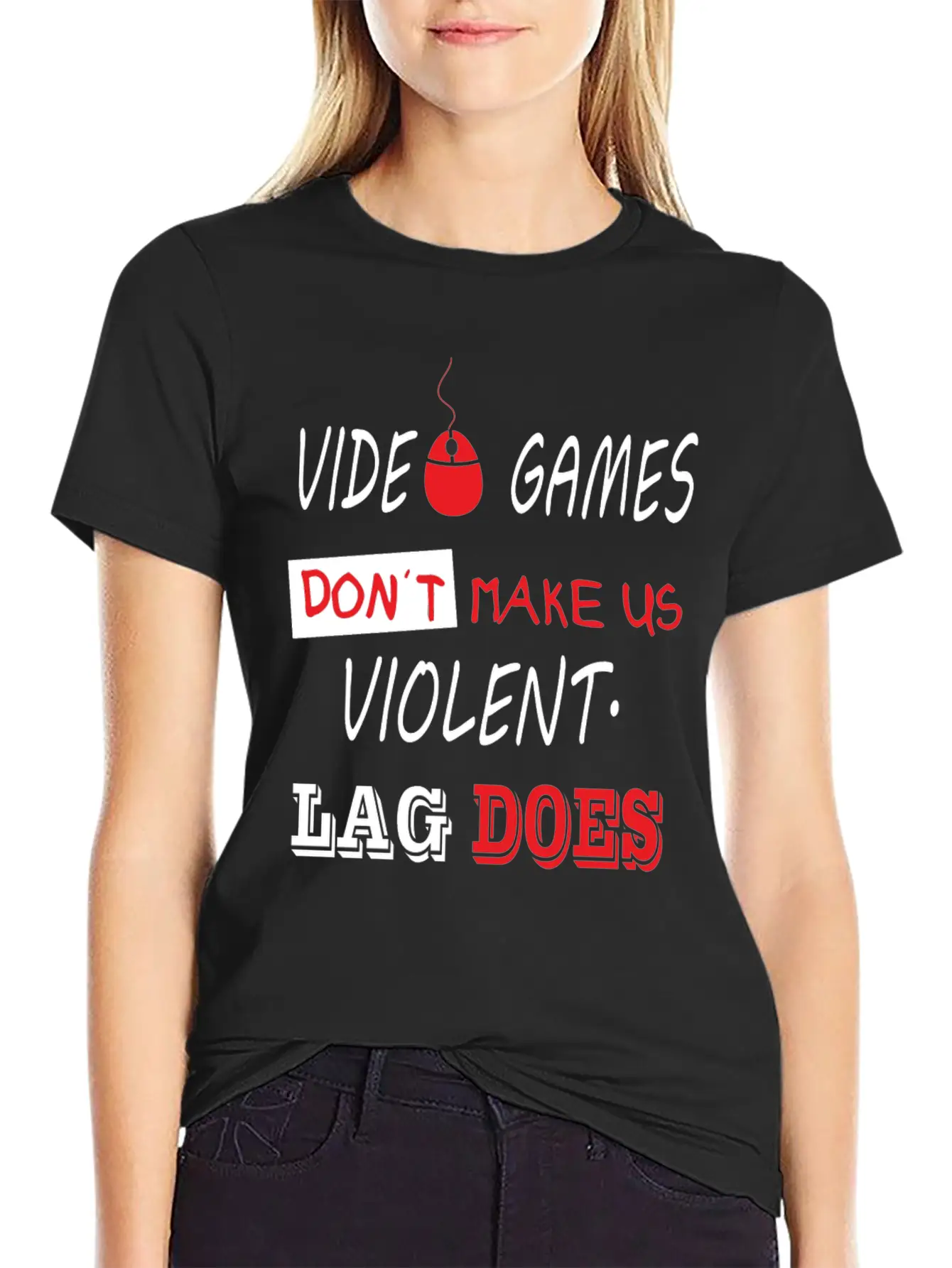 Video Games Lag Breathable Soft Cotton T-Shirt – Timeless Casual Look