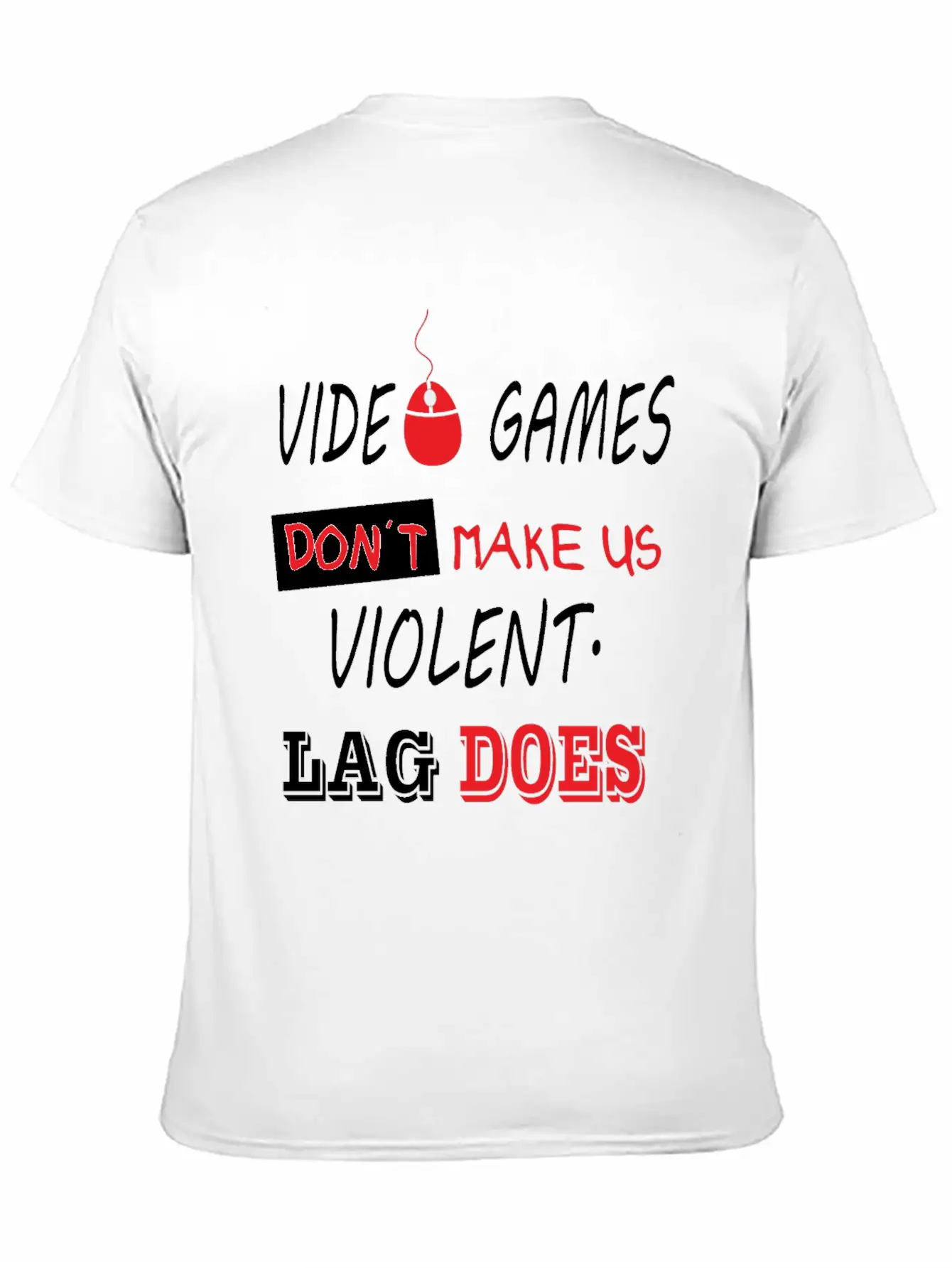 Video Games Lag Breathable Soft Cotton T-Shirt – Timeless Casual Look