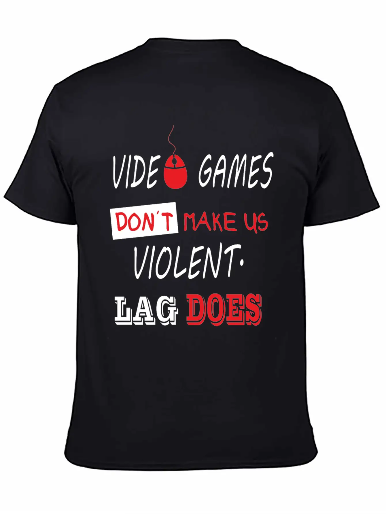Video Games Lag Breathable Soft Cotton T-Shirt – Timeless Casual Look