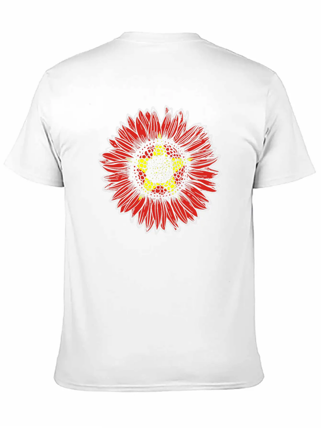 Vietnam Flag Sunflower Casual Graphic T-Shirt – Simple And Comfortable Daily Wear
