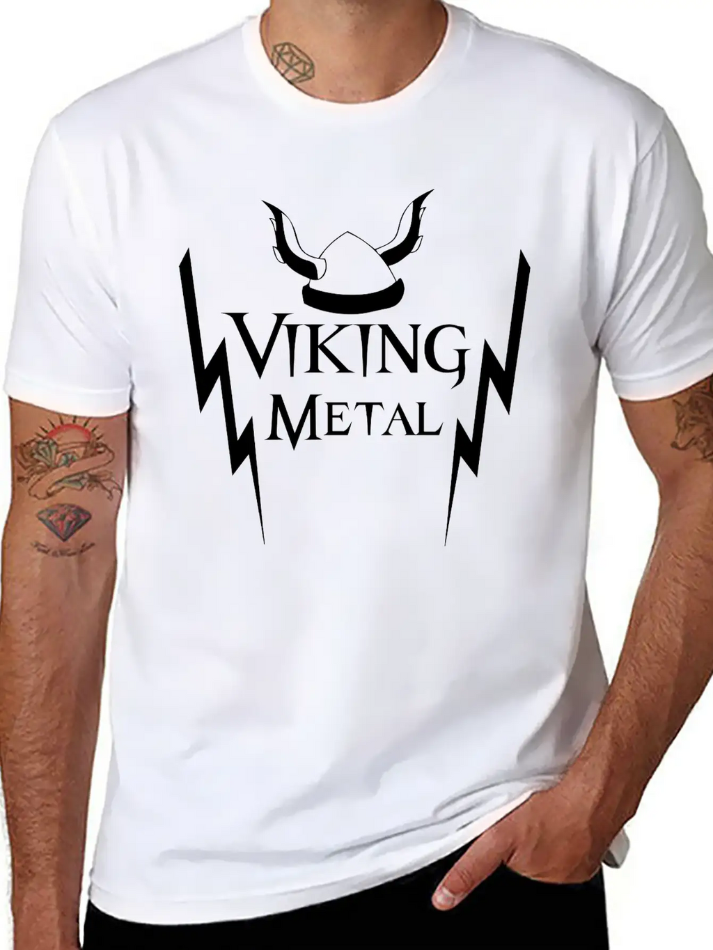Viking Metal Stylish Everyday T-Shirt – Unisex Basic Cotton Tee