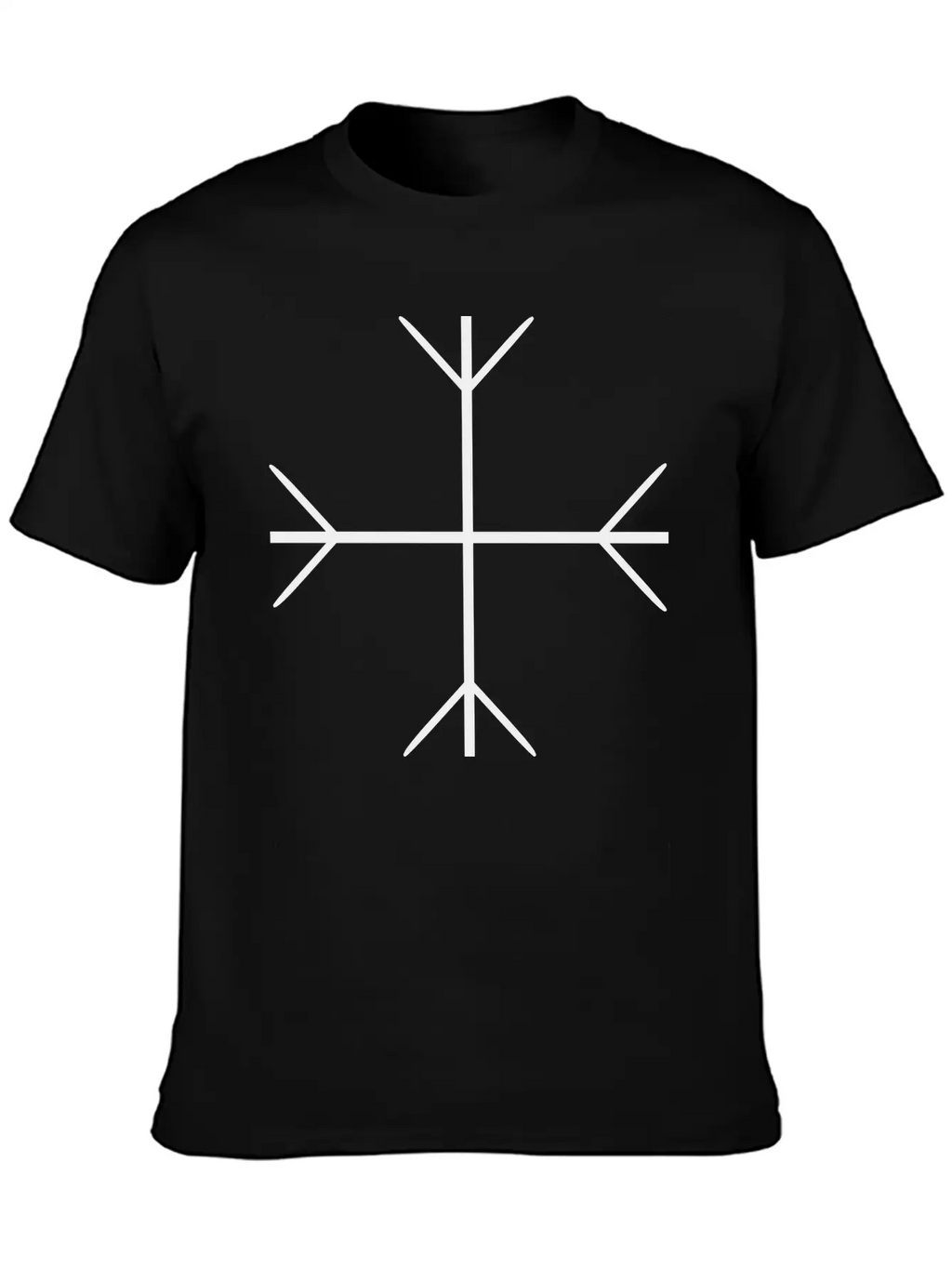 Viking Protection Rune Breathable Soft Cotton T-Shirt – Timeless Casual Look