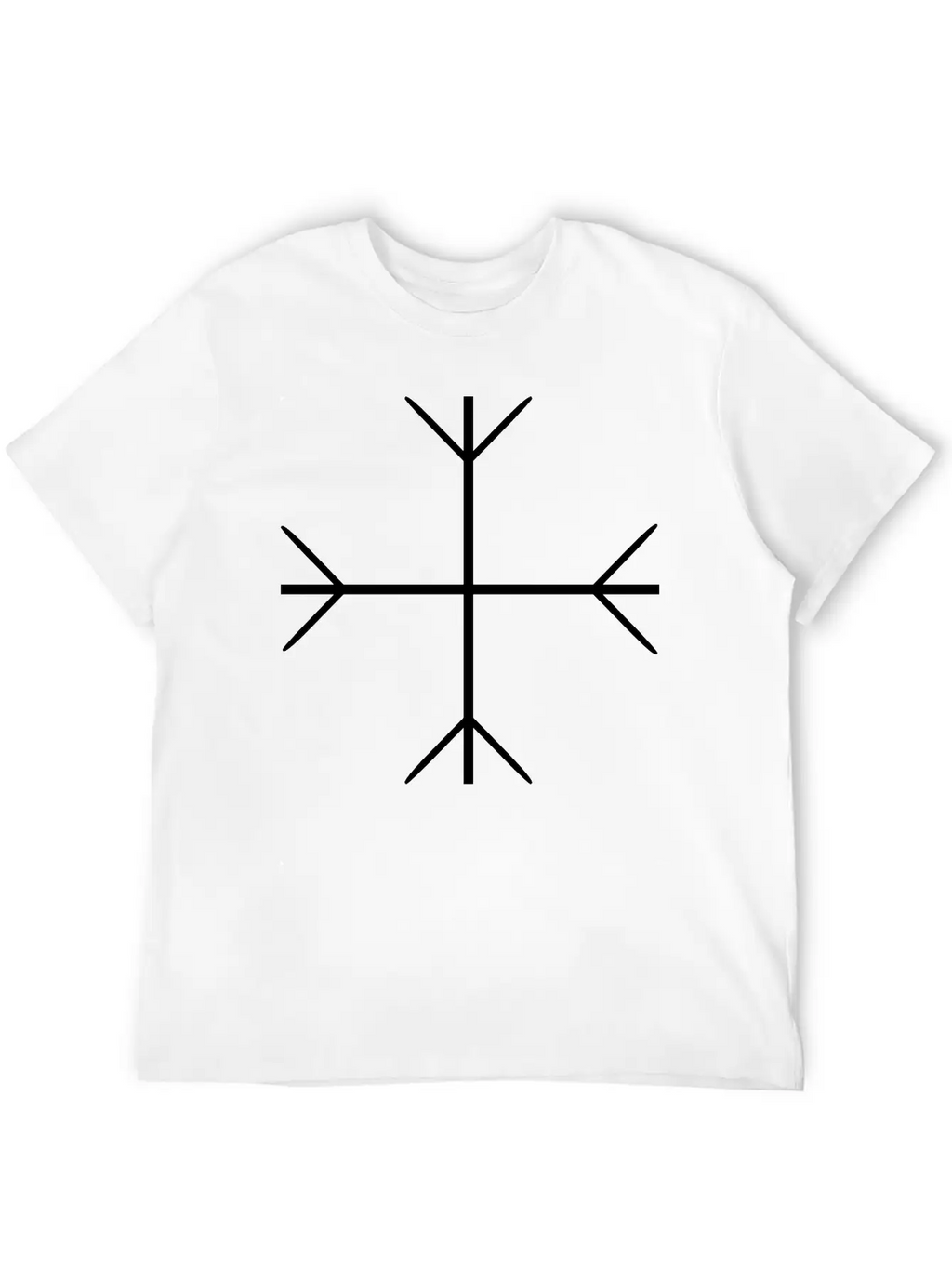 Viking Protection Rune Breathable Soft Cotton T-Shirt – Timeless Casual Look
