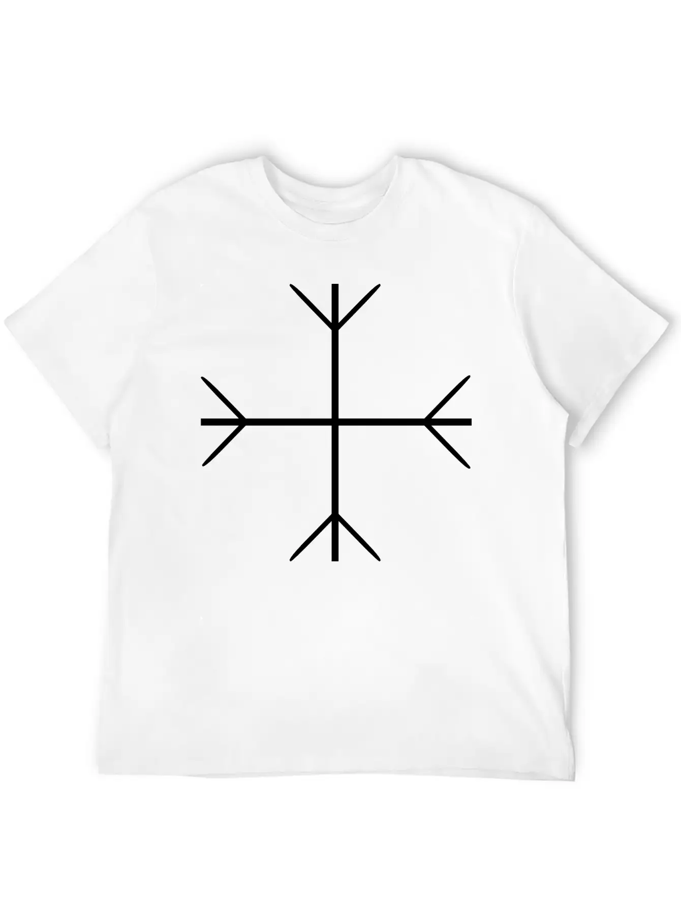 Viking Protection Rune Breathable Soft Cotton T-Shirt – Timeless Casual Look