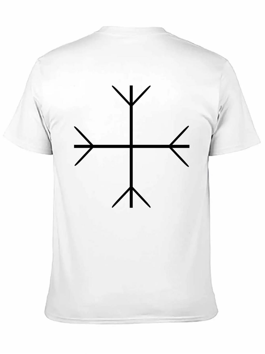 Viking Protection Rune Breathable Soft Cotton T-Shirt – Timeless Casual Look