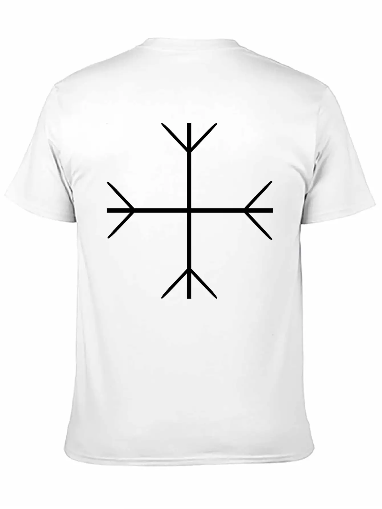 Viking Protection Rune Breathable Soft Cotton T-Shirt – Timeless Casual Look