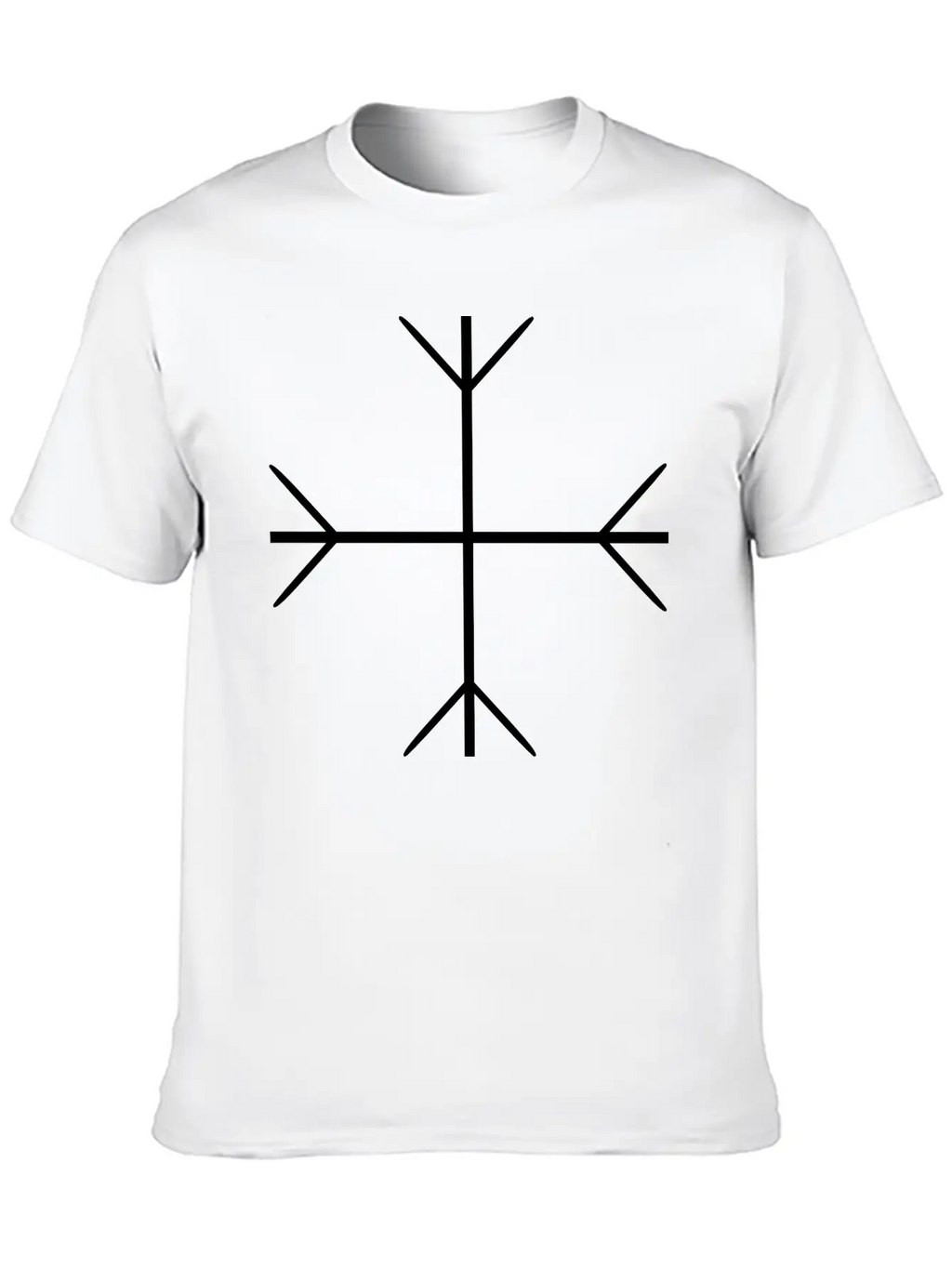 Viking Protection Rune Breathable Soft Cotton T-Shirt – Timeless Casual Look