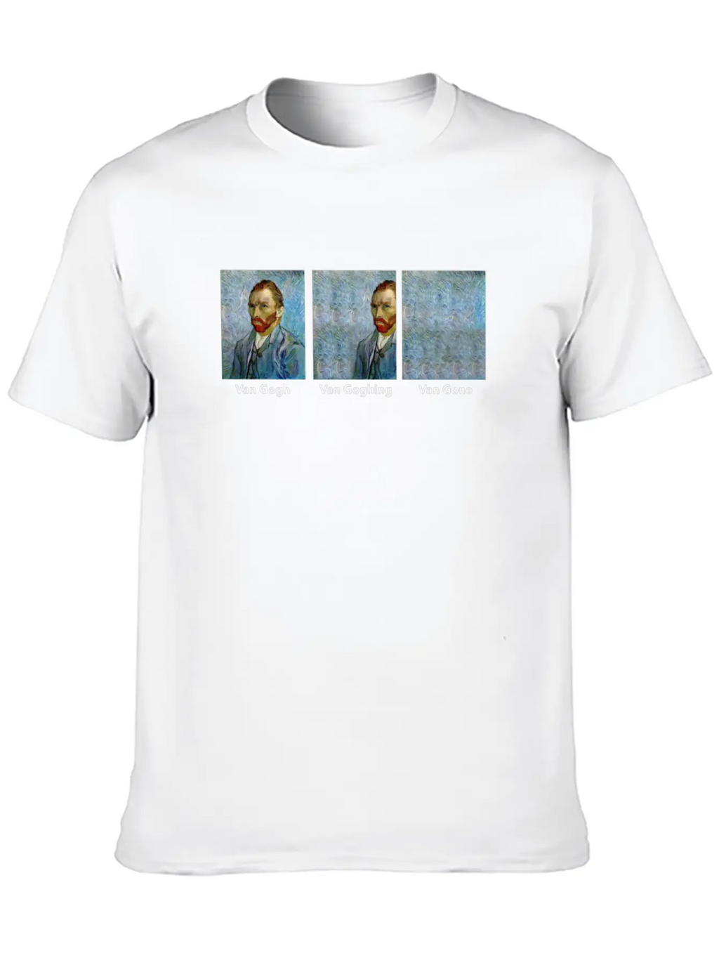 Vincent Van Gogh Essential Cotton Tee For Daily Outfits – Unisex Style