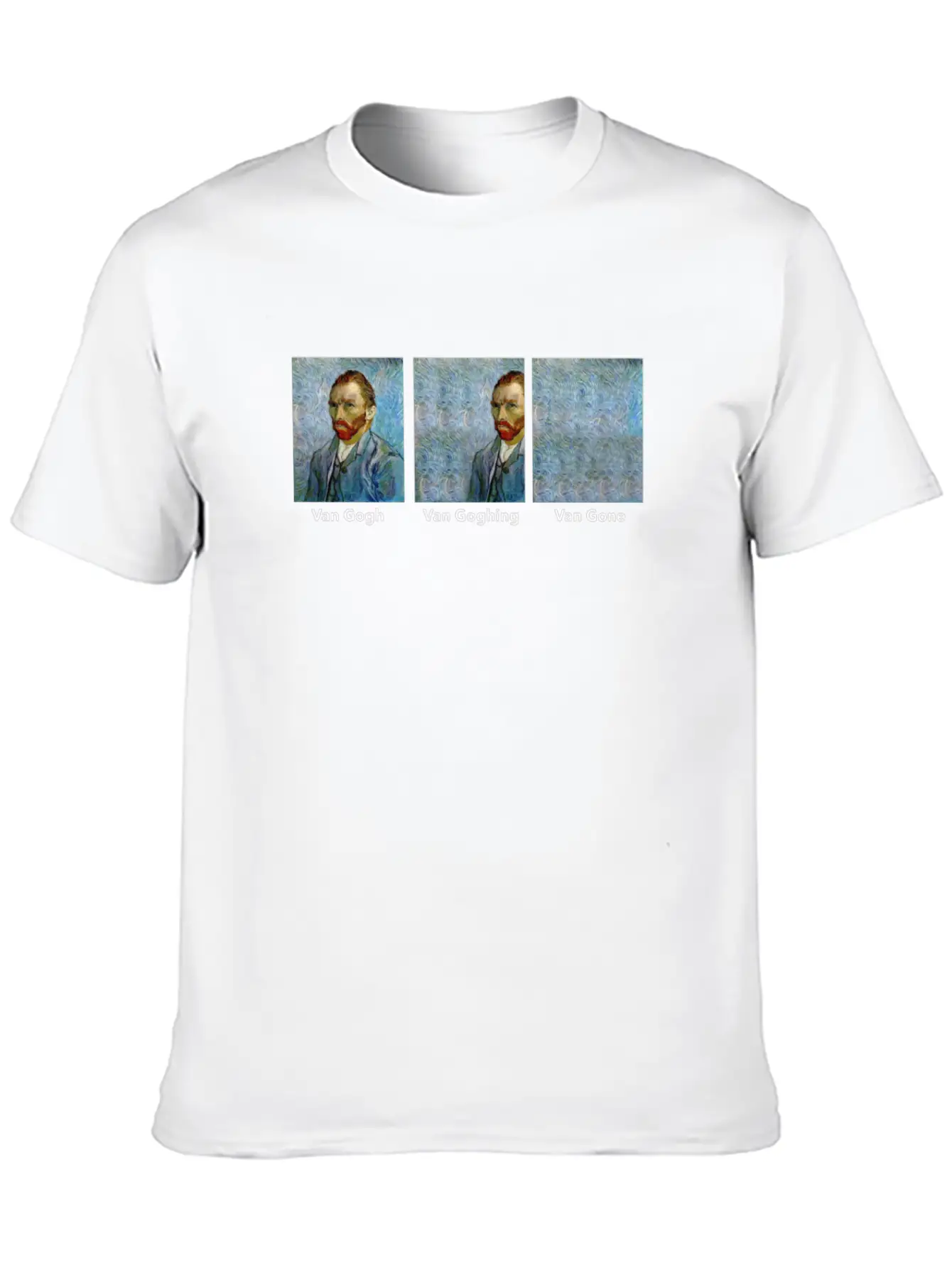 Vincent Van Gogh Essential Cotton Tee For Daily Outfits – Unisex Style