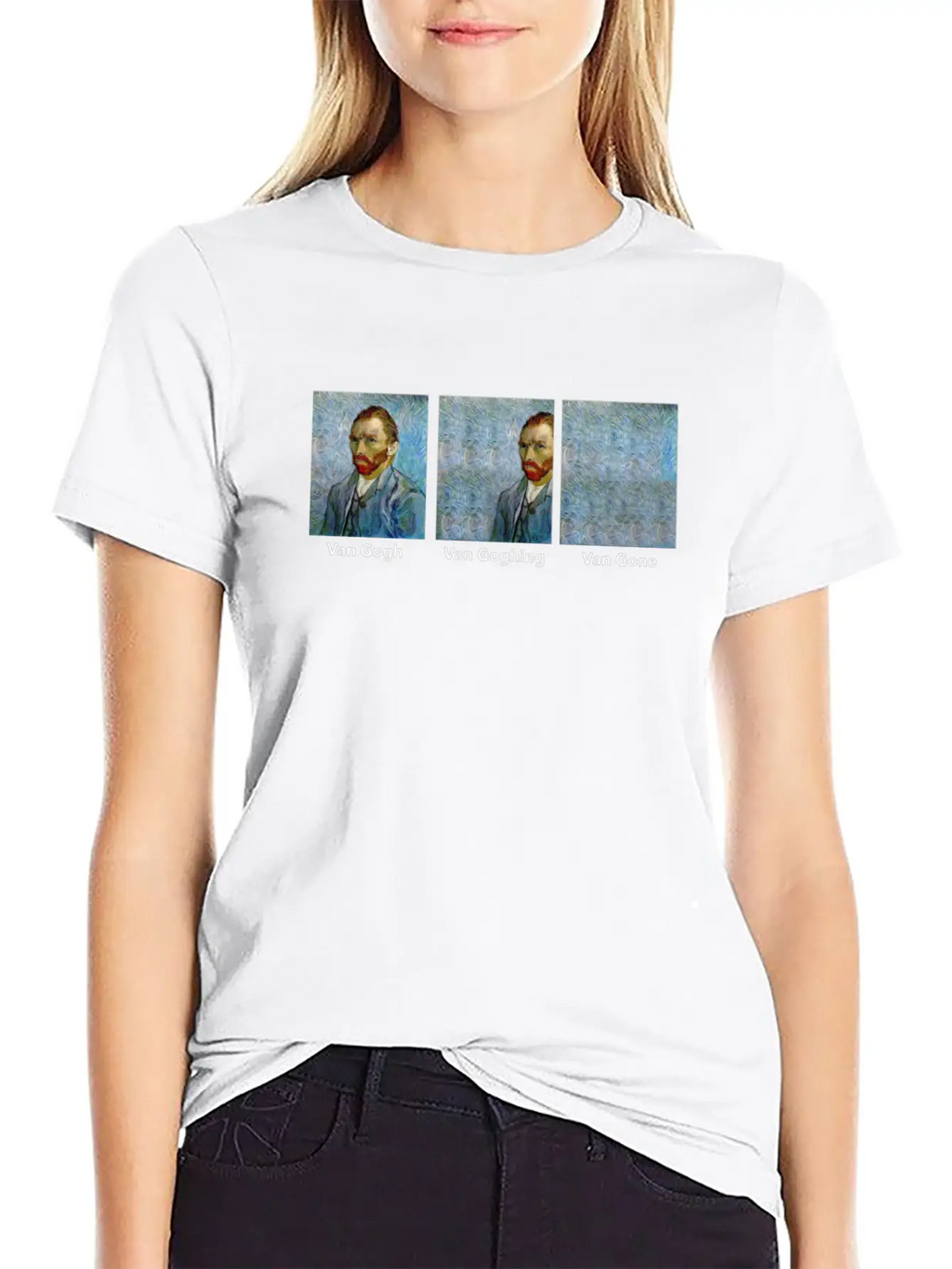 Vincent Van Gogh Essential Cotton Tee For Daily Outfits – Unisex Style