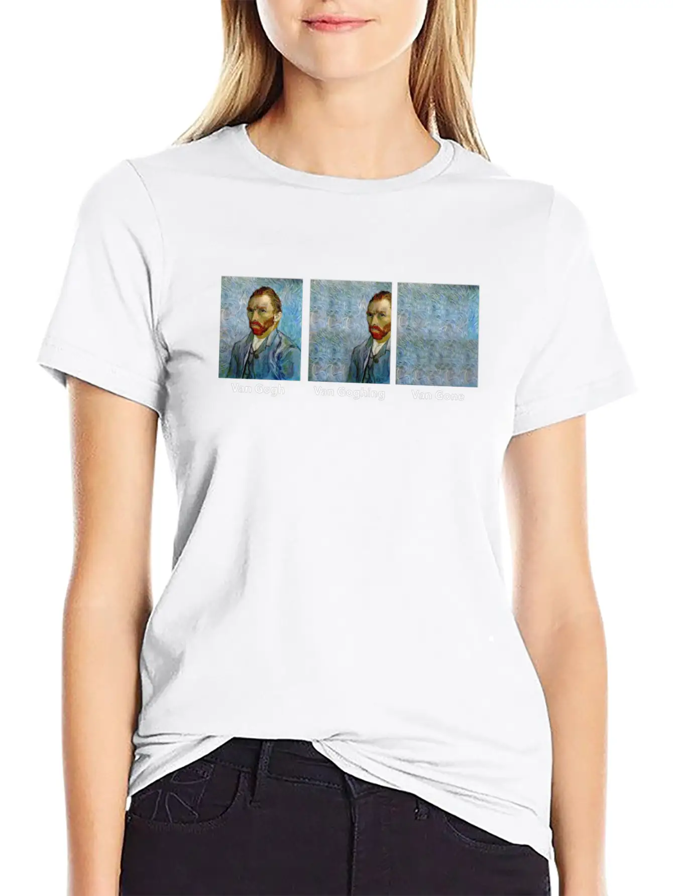 Vincent Van Gogh Essential Cotton Tee For Daily Outfits – Unisex Style