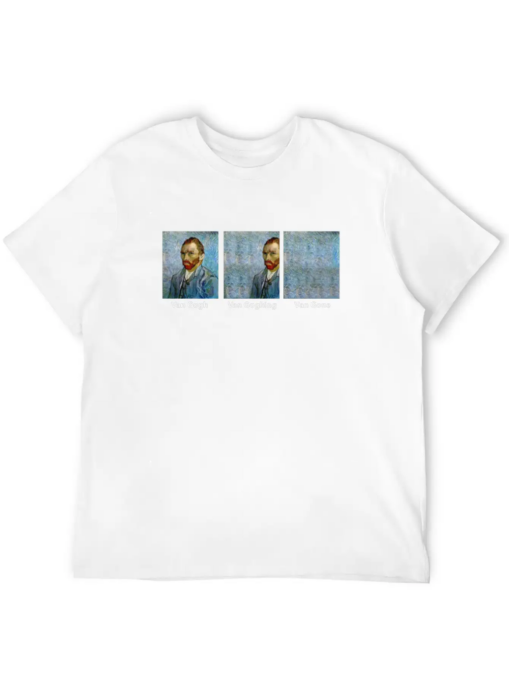 Vincent Van Gogh Essential Cotton Tee For Daily Outfits – Unisex Style